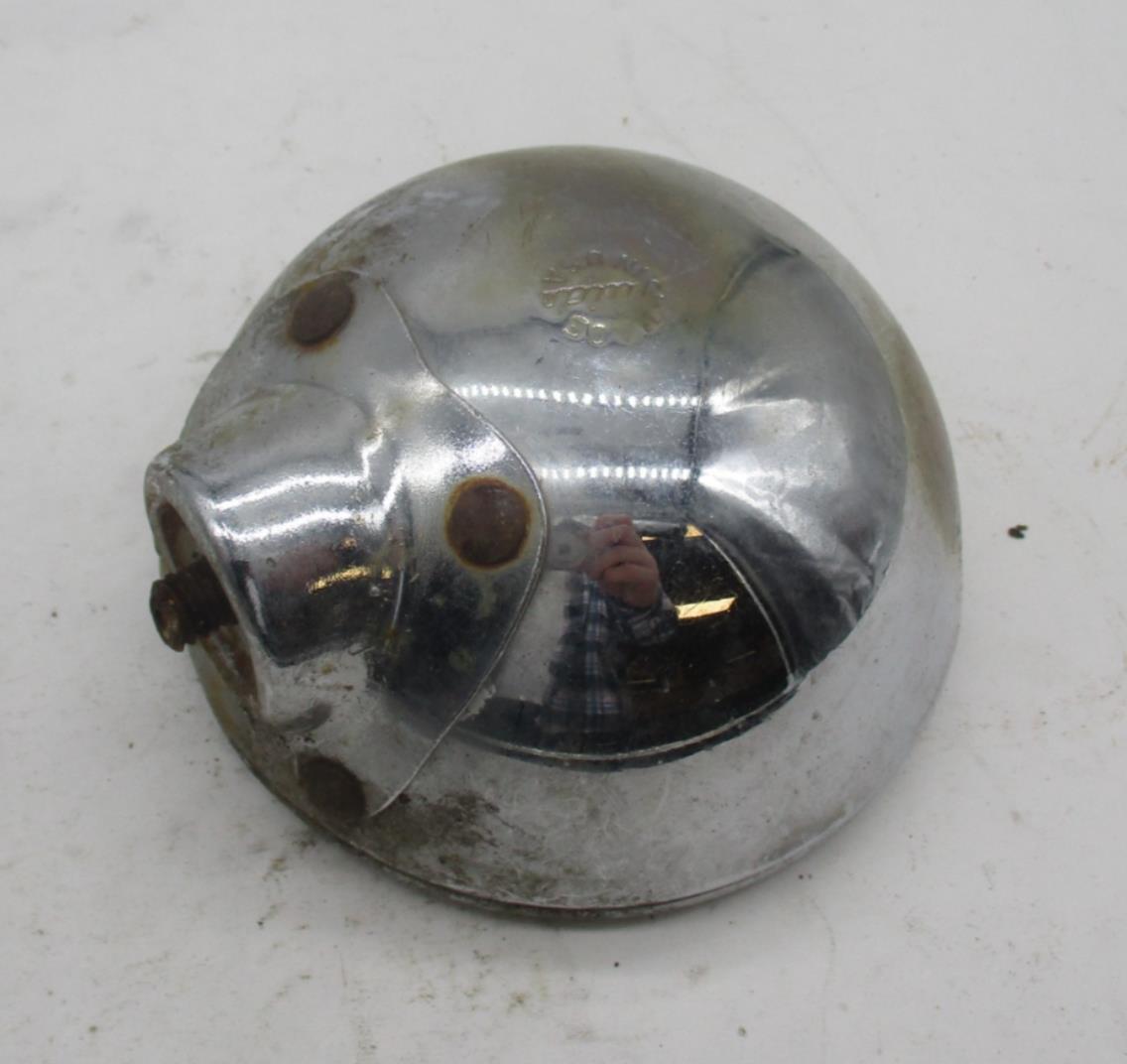 Harley Davidson Auxiliary Aux Driving Lamp Light Guide H SAE 0 62 Housing Chrome