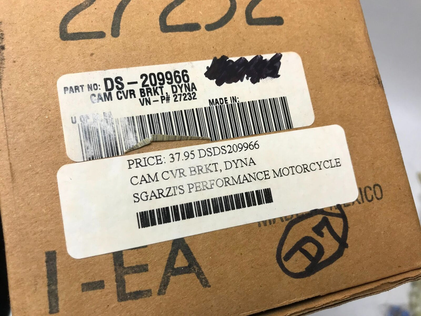 Hooker Headers Cam Cover Bracket Dyna 27232 Harley Davidson