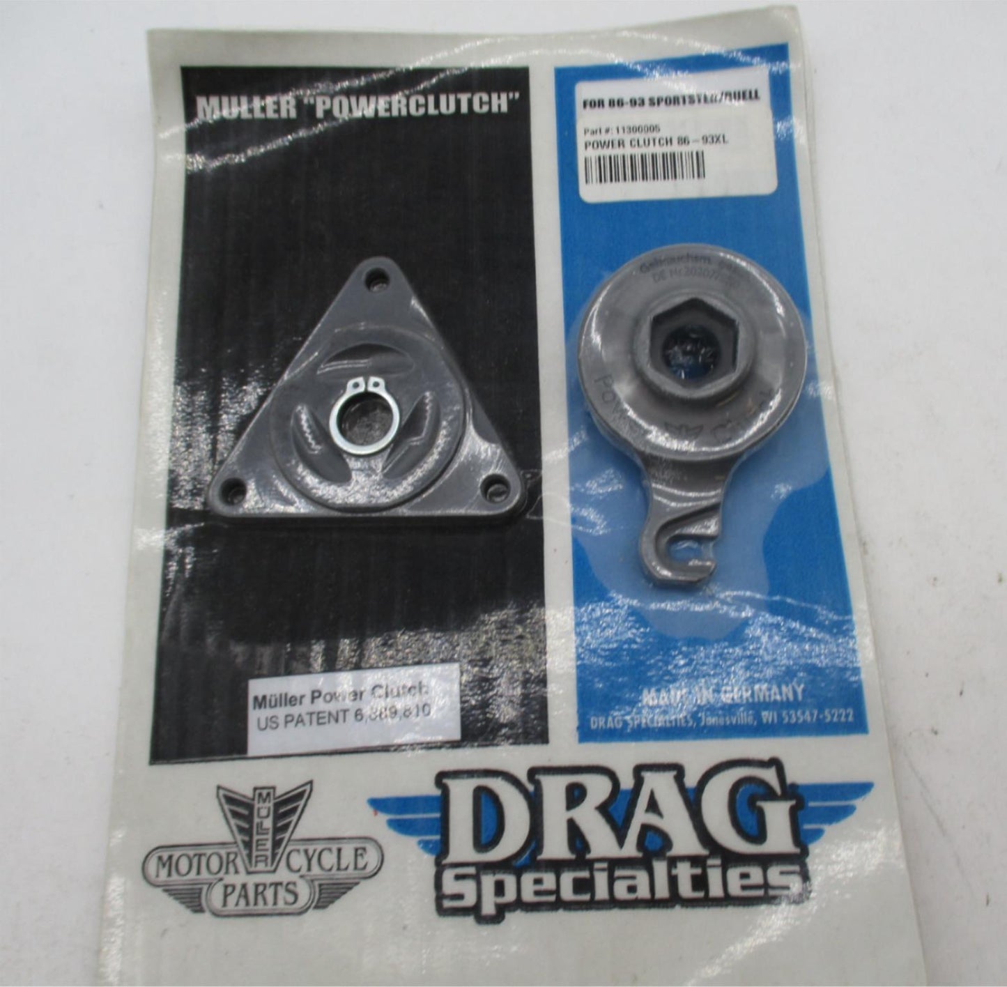 Harley 83-96 XL / Buell Drag Specialties Muller Power Clutch Assembly 1130-0005