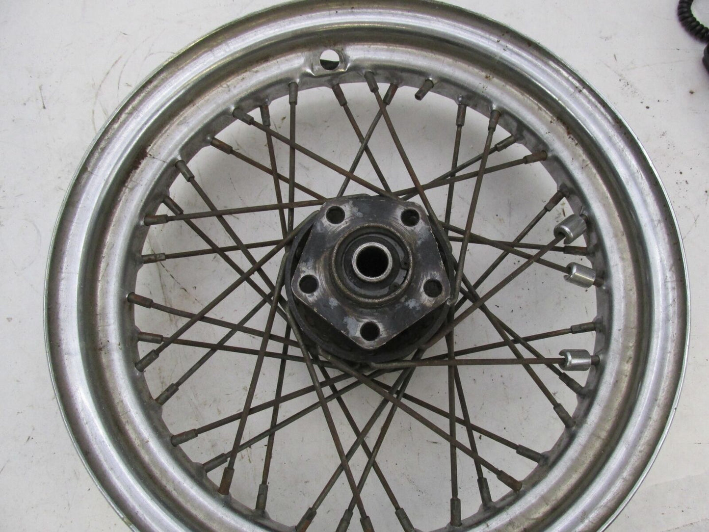 Harley Davidson 40 Spoke Dual Disc Front 3/4" Axle 16x3 Steel Wheel Rim