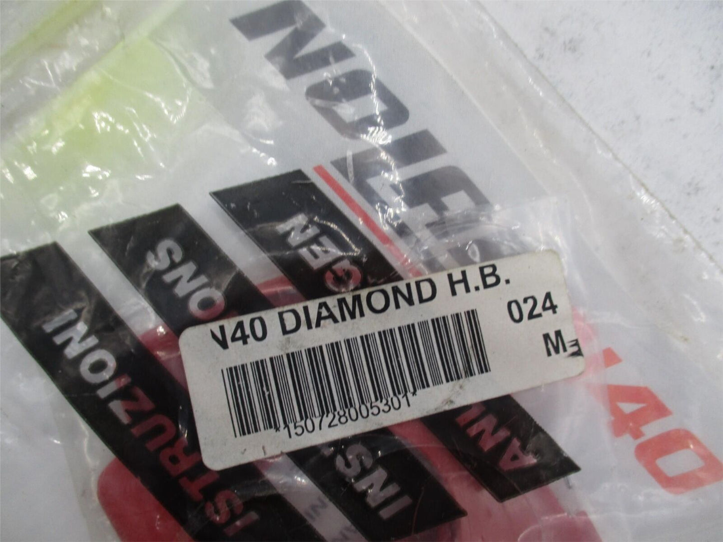 Vintage Nolan Motorcycle Helmet N40 Diamond H.B