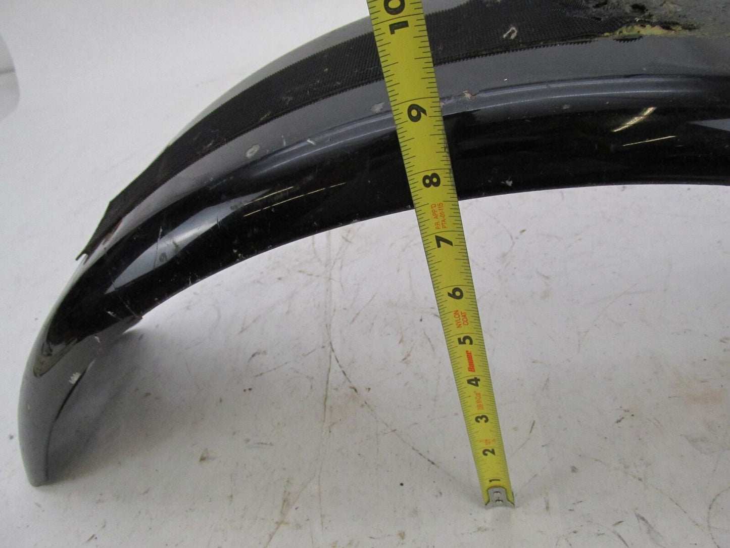 Harley Davidson Black 5.5" Flat Style Rear Fender Chopper Bobber Wheel Cover