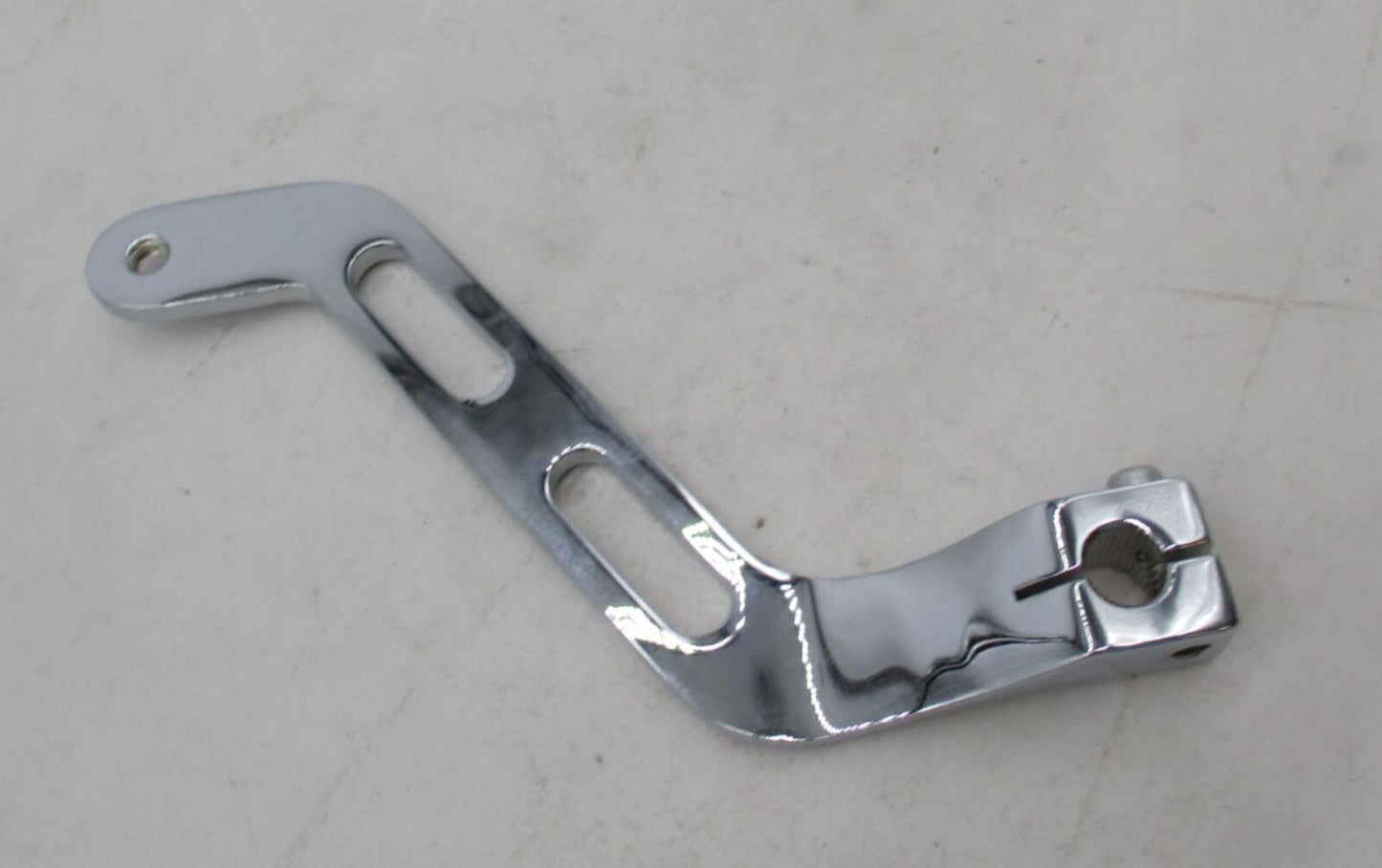 Harley Chrome Slotted E-Z SHIFT Front Only Foot Lever Softail & Dressers EZS-1