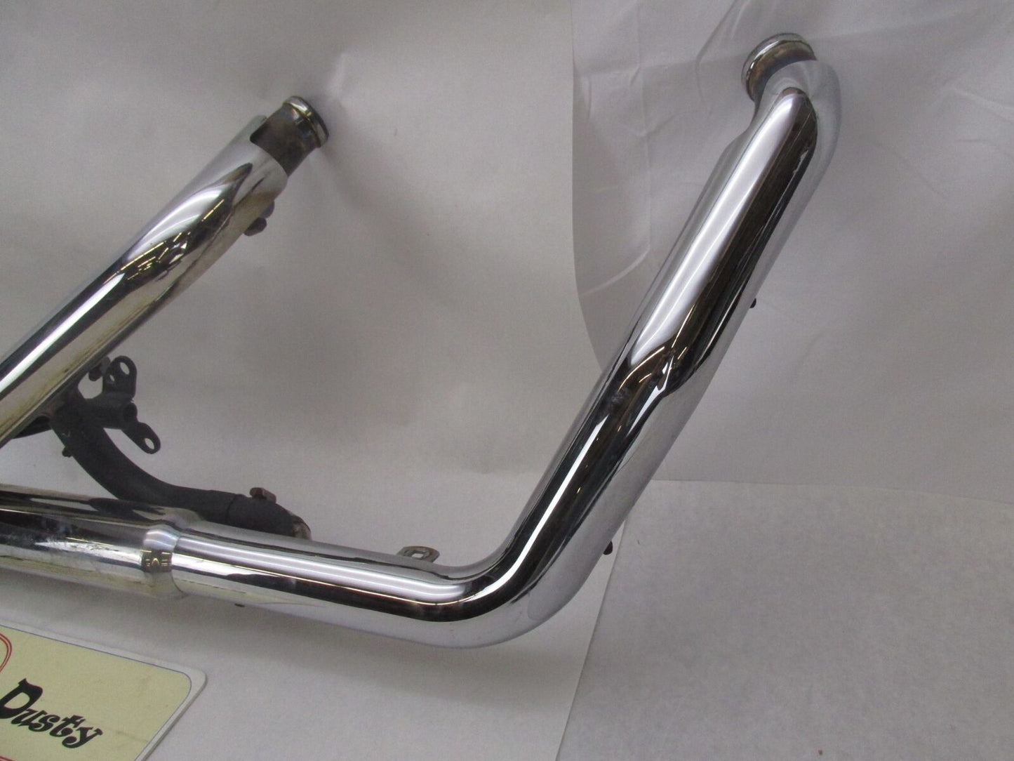 Harley Davidson Softail Exhaust System w/ Aftermarket Slash Cut Slip Ons #1