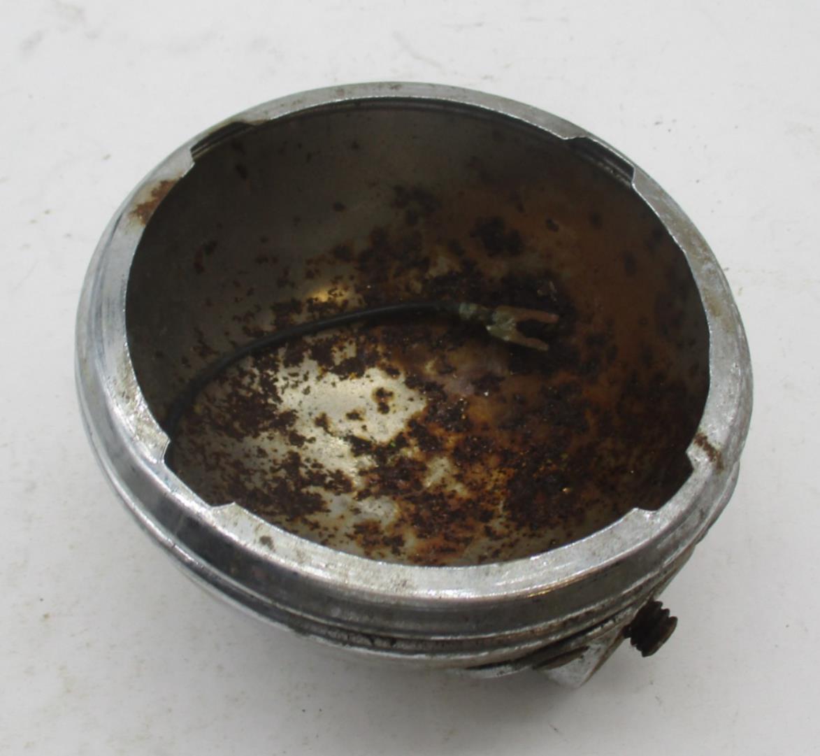 Harley Davidson Auxiliary Aux Driving Lamp Light Guide H SAE 0 62 Housing Chrome
