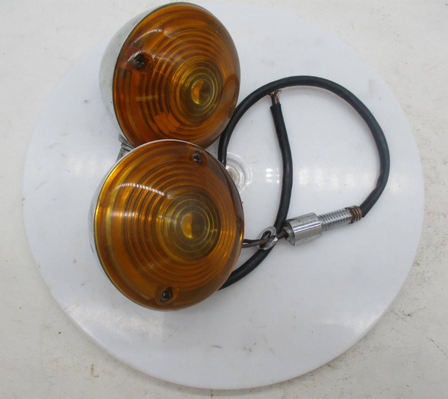 Pair of Harley Davidson Genuine Touring Chrome Turn Signals