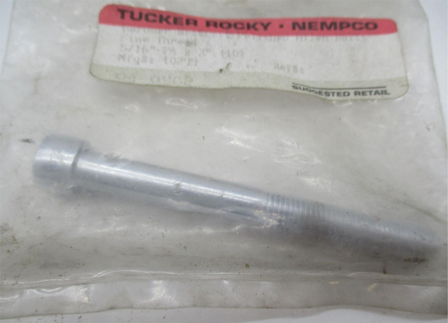 Tucker Rocky Polished Allen Bolts 5/16"-24x3" Harley Davidson