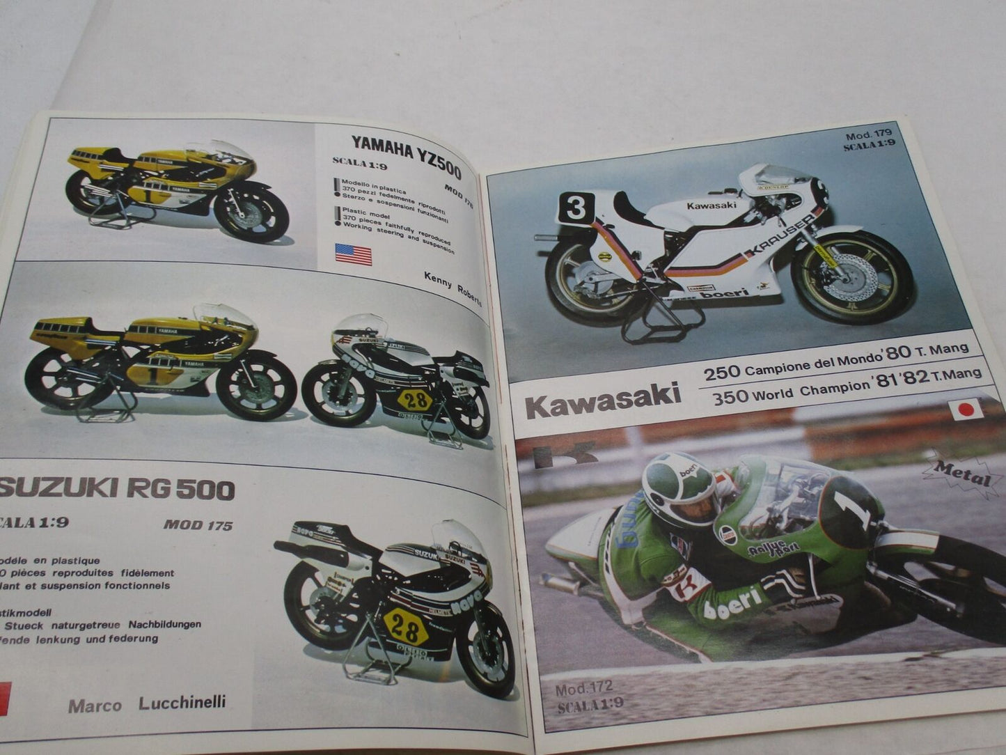 Protar Scale Collectable Model Catalogue 1985 1986