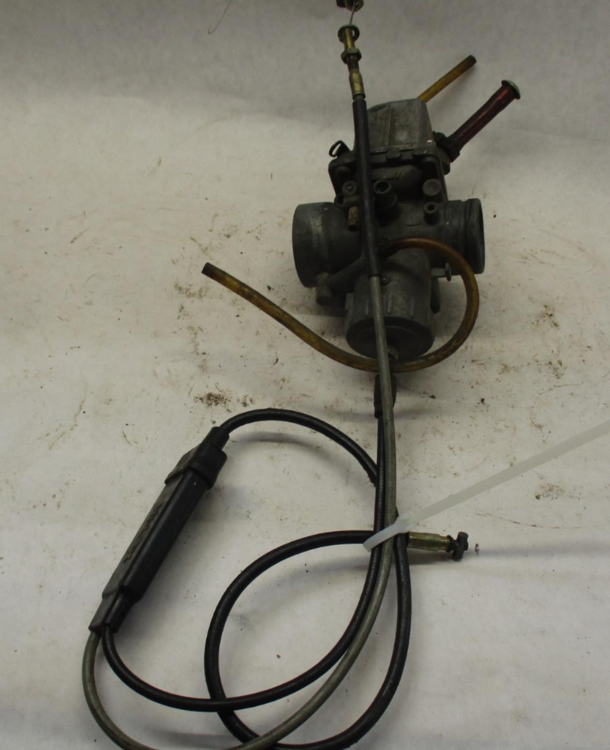 MIC Mikuni Carburetor Assembly w/ Helix Throttle Cable Harley Triumph