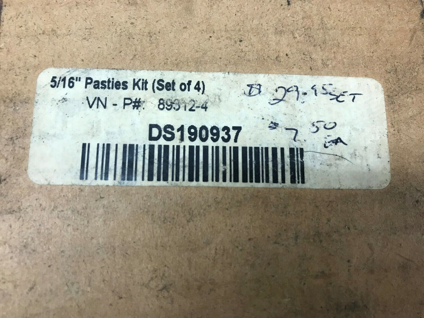 4 Pack Of 5/16" Custom Cycle HD Bolt Pasties Kit DS190937