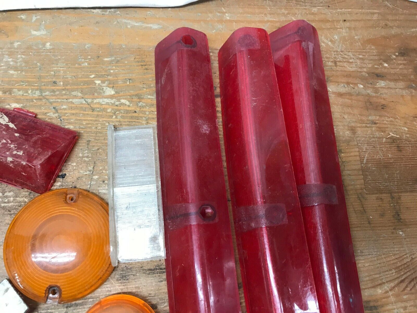 Mixed Lot of Harley Davidson Chopper Turn Signal Blinker Brake Light Lenses part