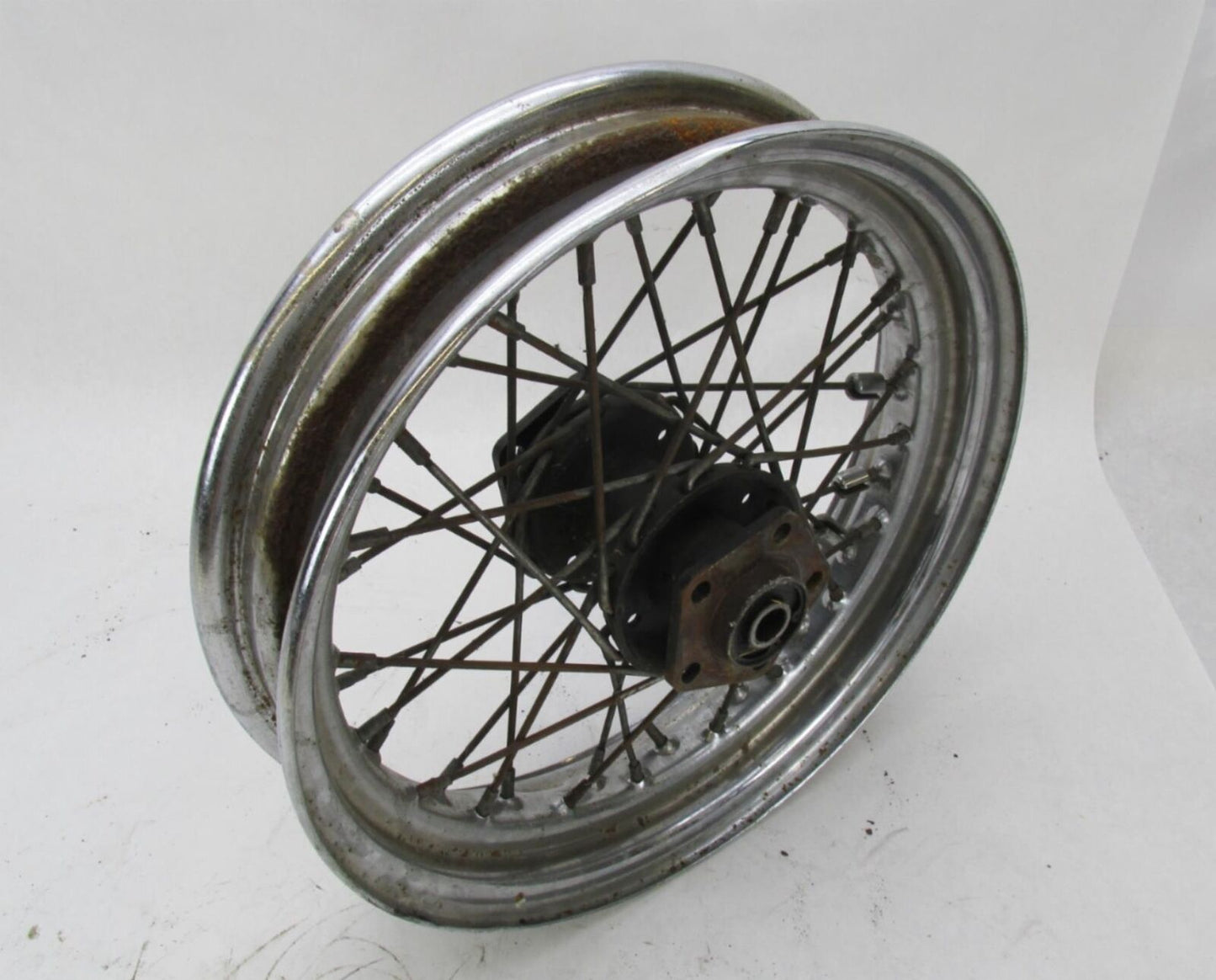 Harley Davidson 40 Spoke Dual Disc Front 3/4" Axle 16x3 Steel Wheel Rim