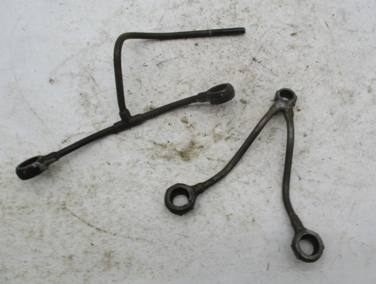 Set of 2 Vintage Motorcycle Custom Brake T Lines