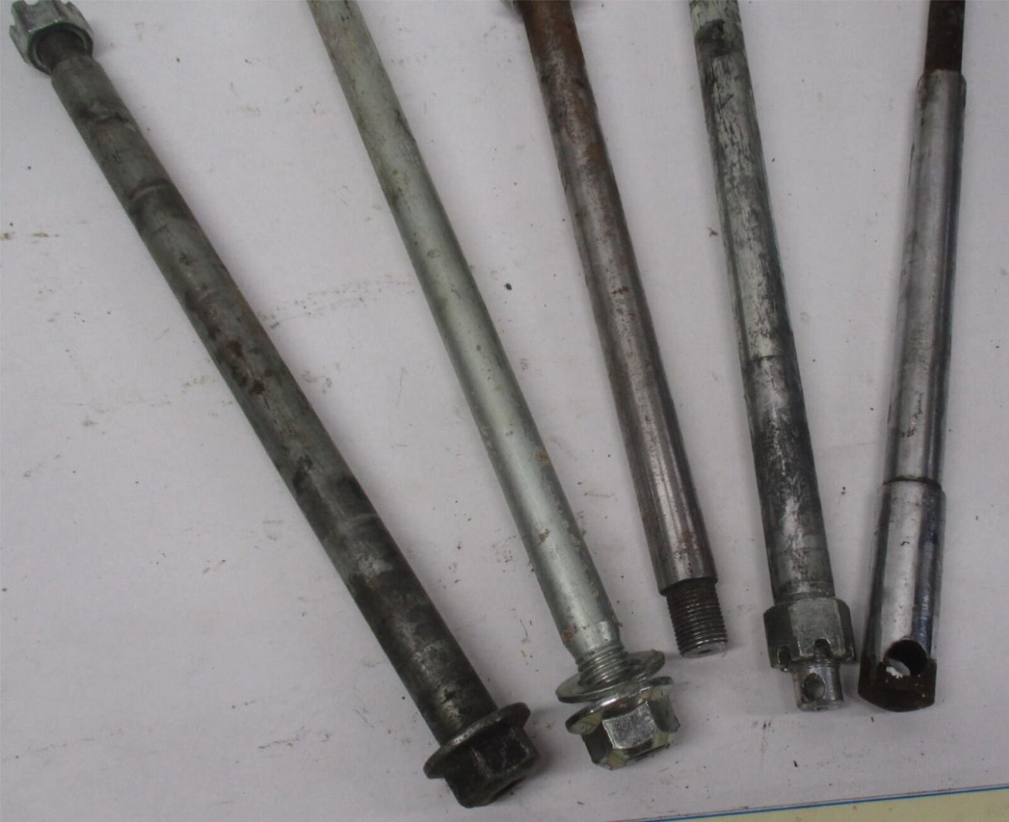 Mixed Lot of (5) Harley Front / Rear Wheel Axles Sportster Dyna Softail  #3
