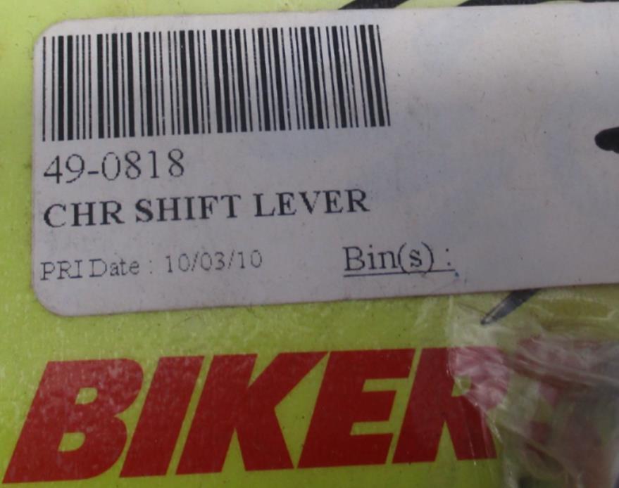 Biker's Choice 49-0818 Harley Davidson Chrome Shift Lever