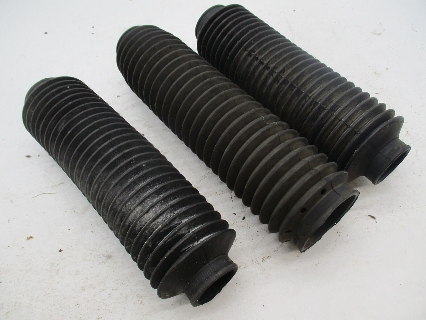 Mixed Lot of Vintage Motorcycle Enduro Scrambler BSA Triumph Fork Boots Gaiters