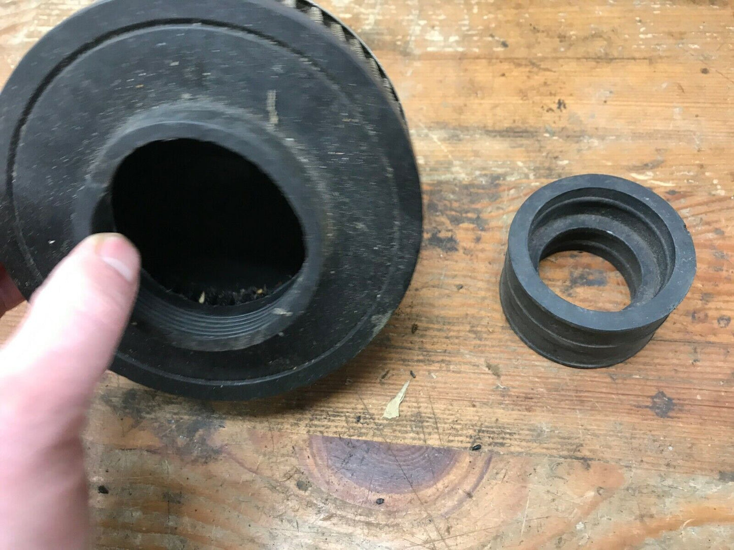 Triumph Bonneville BSA Norton Air Filter Cleaner Intake Rings Filters Plates