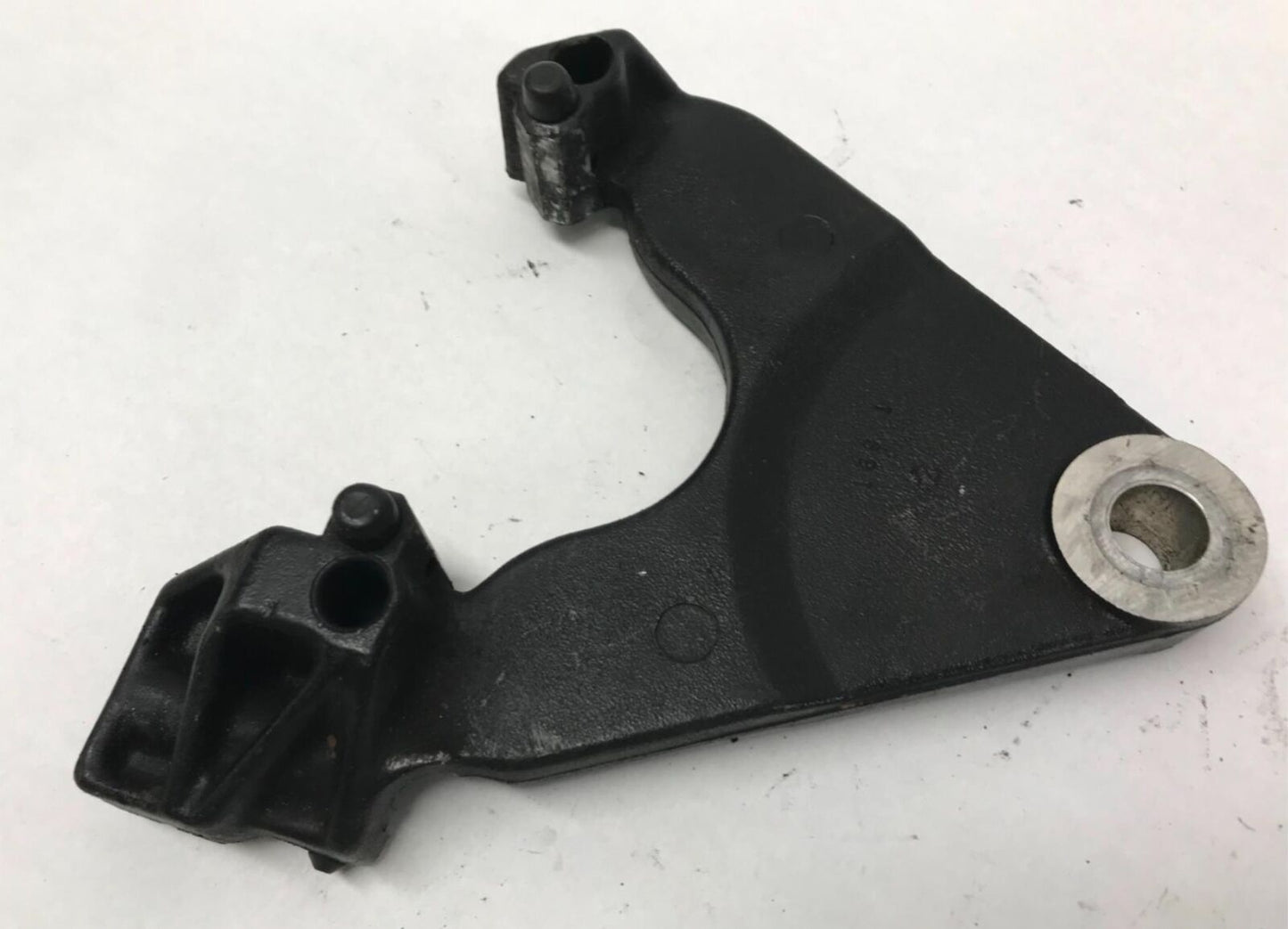 Harley Black Rear Brake Caliper Girling Mounting Bracket 91-99 Softail