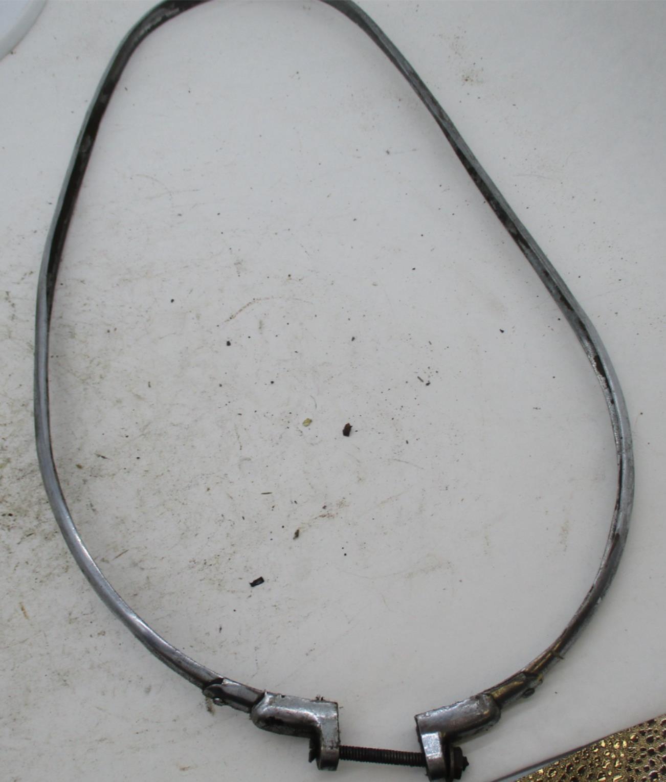 AJS Matchless 1937-57 Primary Cover Retaining Clamp Alloy Band 01-8650 018650