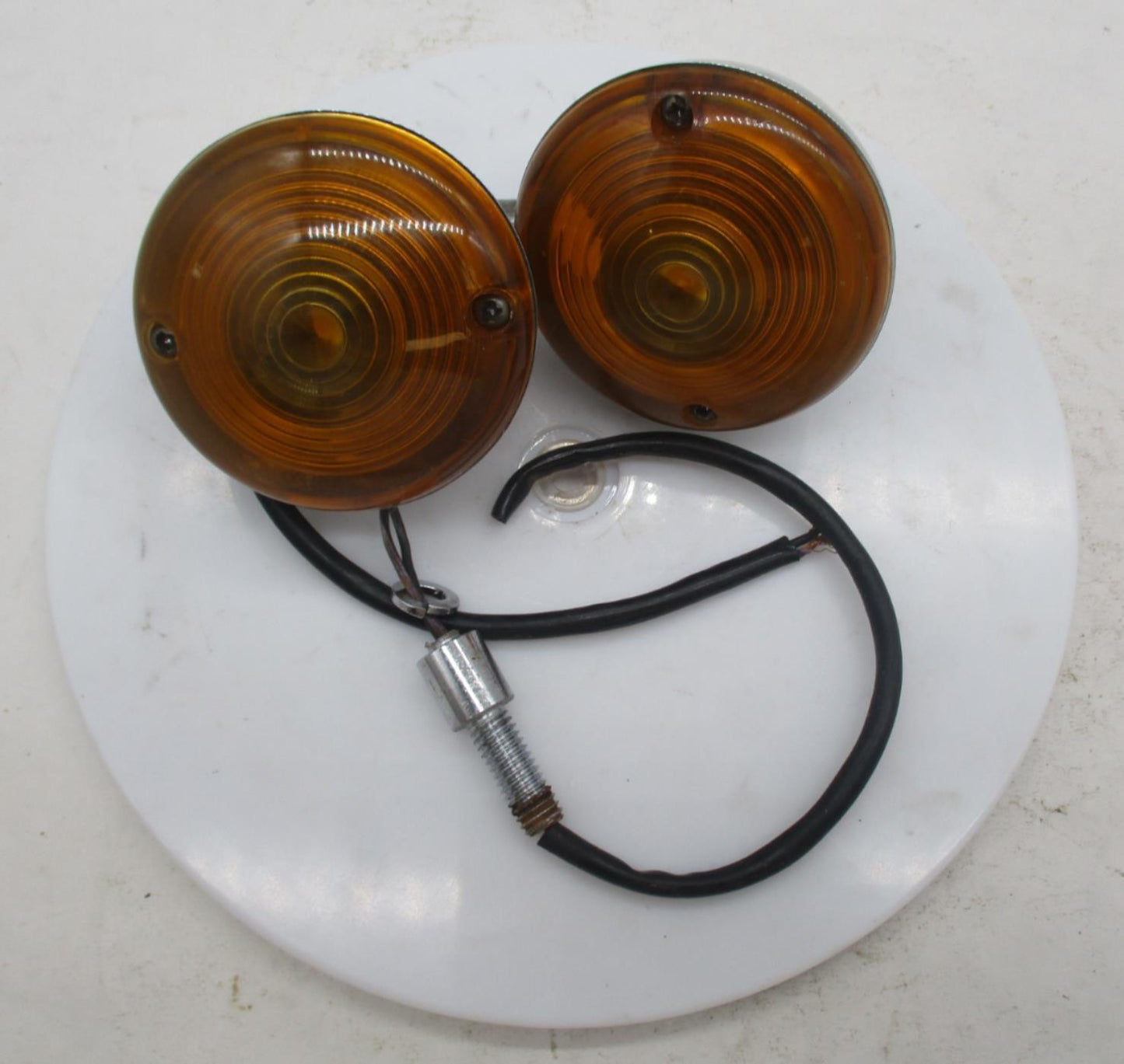 Pair of Harley Davidson Genuine Touring Chrome Turn Signals