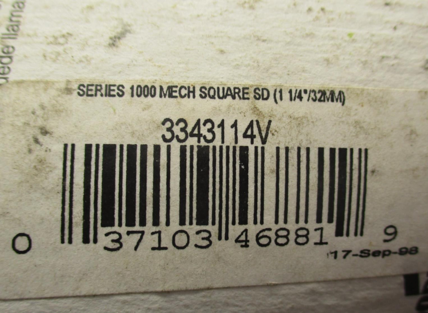 Crescent Series 1000 Mech Square Screw Driver 1-1/4" 32mm 3343114V