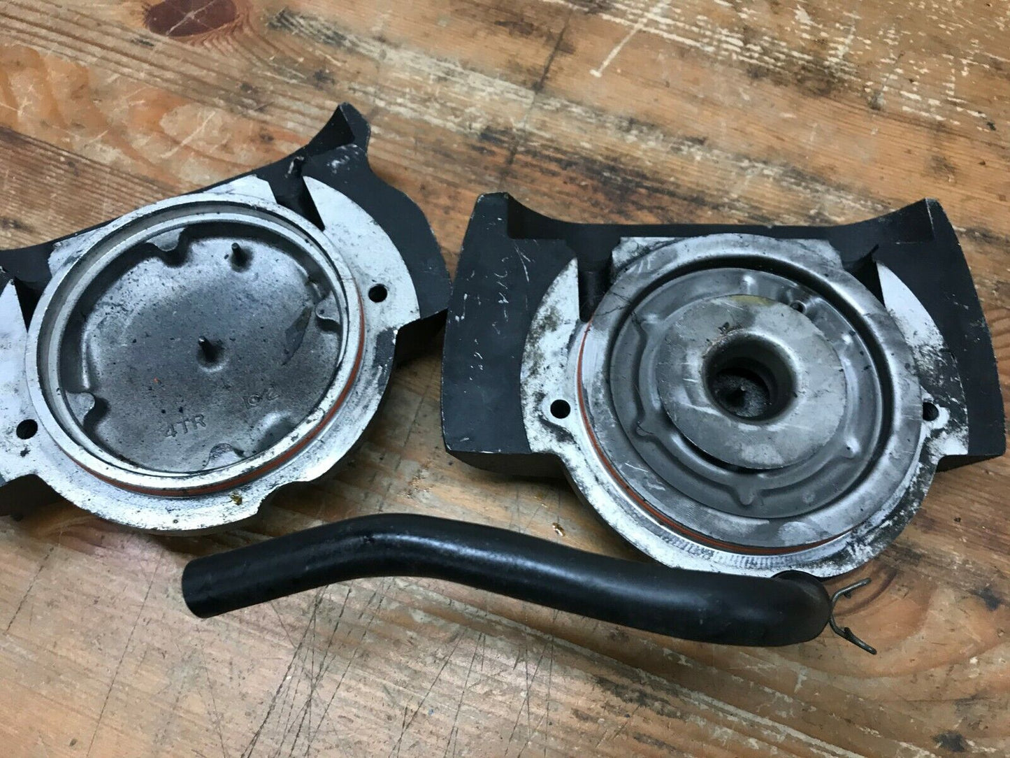 YAMAHA XVS650 V-STAR 650 98-03 FRONT & REAR ENGINE CYLINDER HEAD COVERS