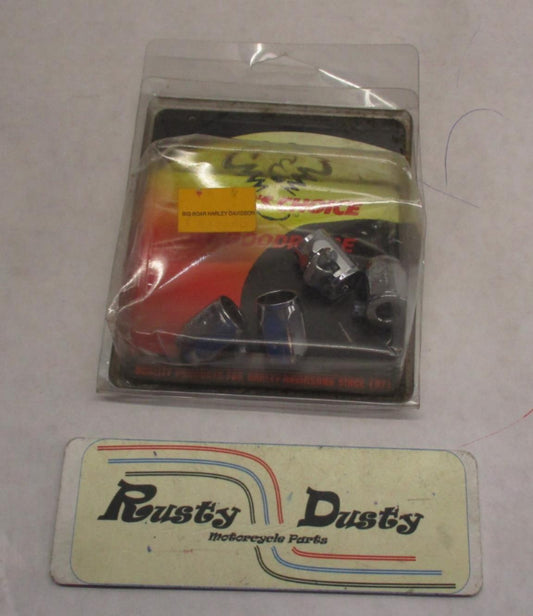 Set of (4) Biker's Choice 04-1024 Harley Davidson Econ-O-Fit Hose Clamps 1/4"