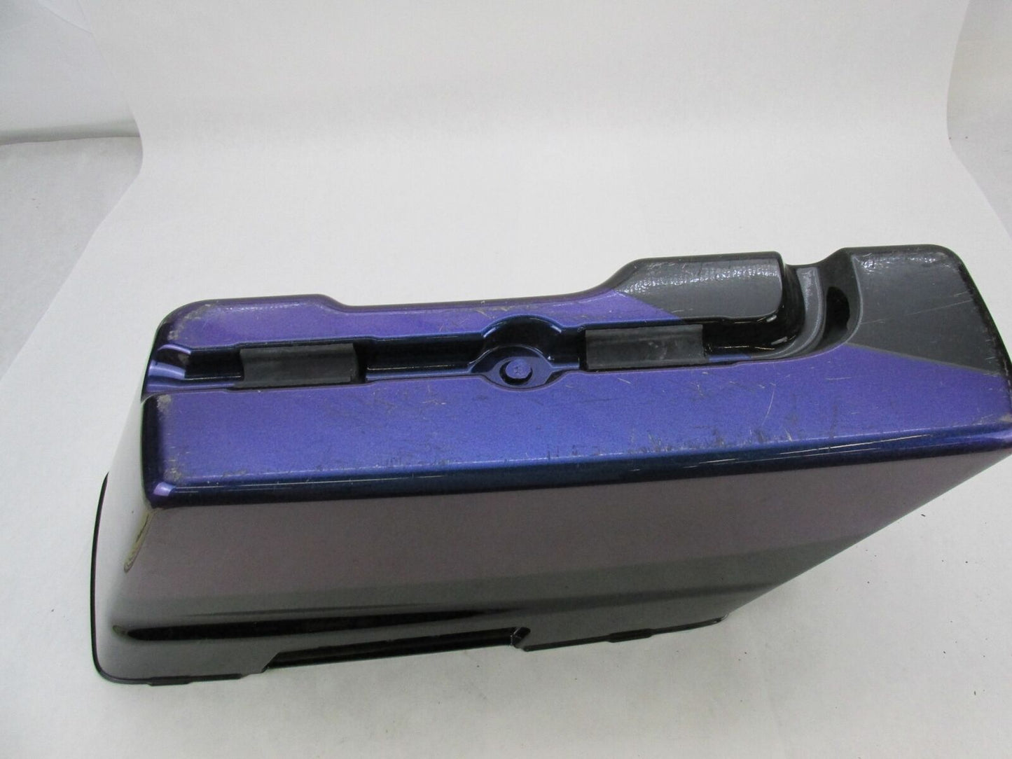 Harley Custom Painted Purple Blue Right Side Hard Saddlebag 79106-03A 79093-93B