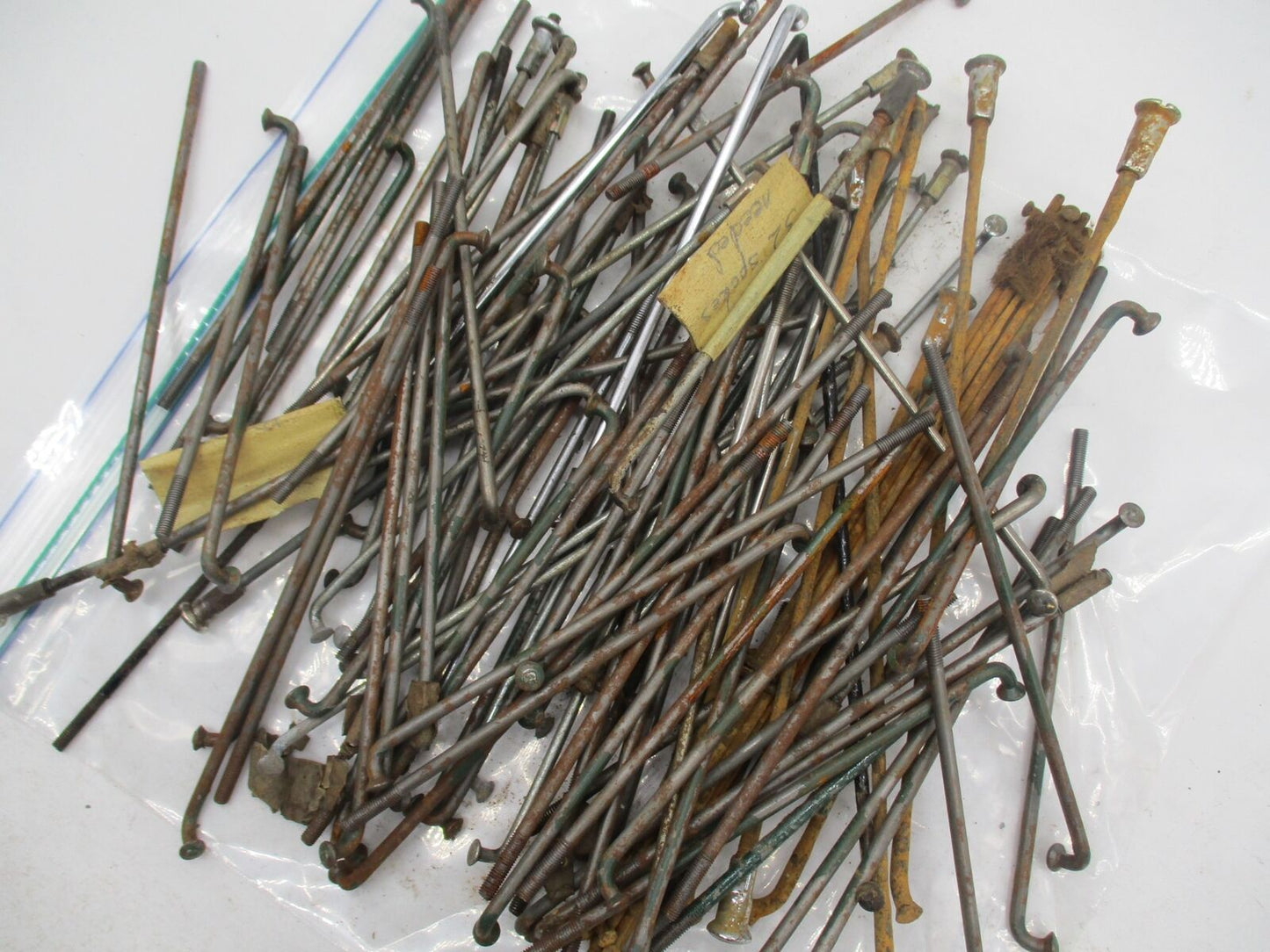 Huge Mixed Lot of Vintage Motorcycle Spokes BSA Triumph CZ Ducati Guzzi