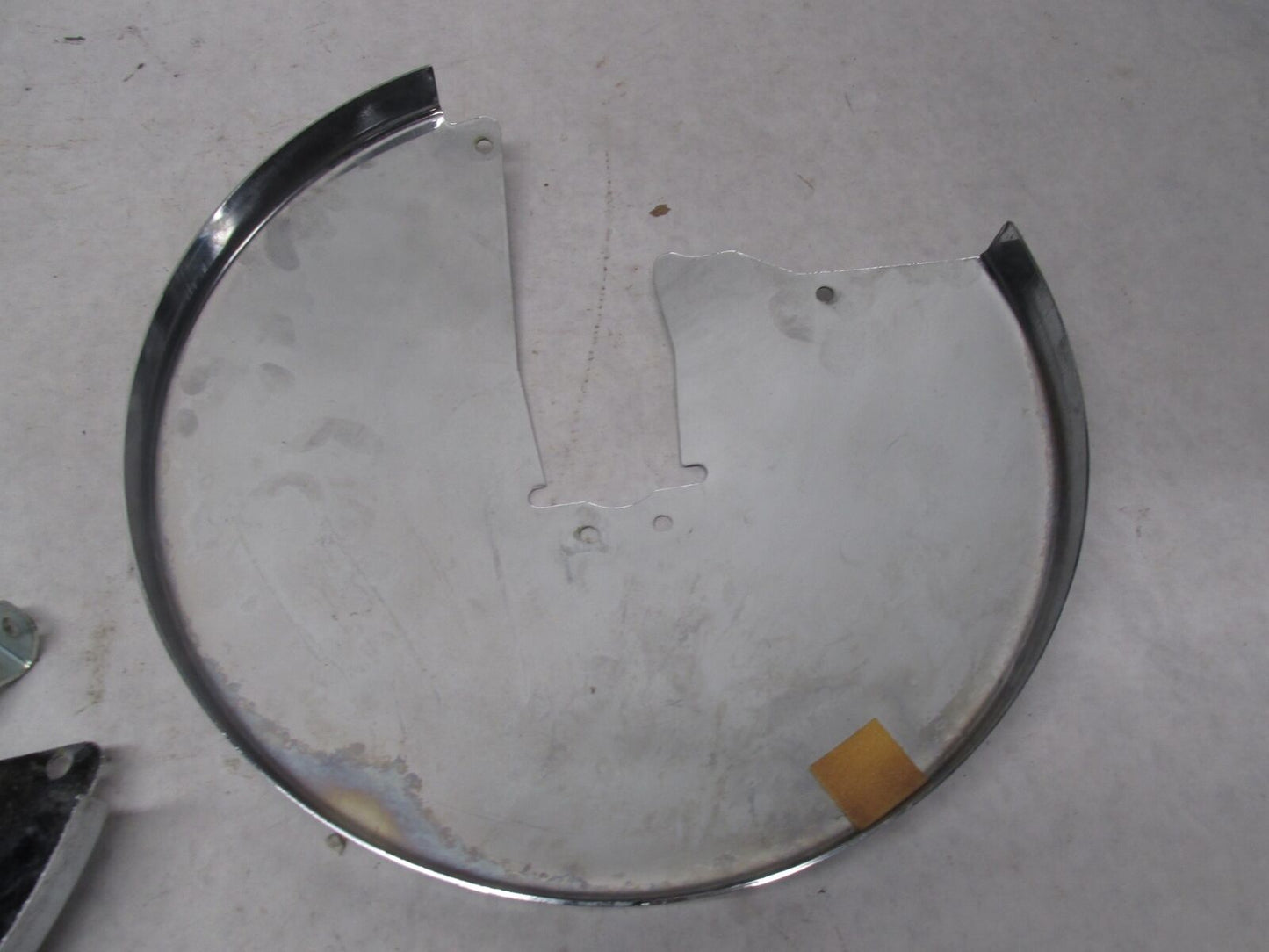 Pair of Harley-Davidson Touring Electra Glide Chrome Rotor Covers 43068-89