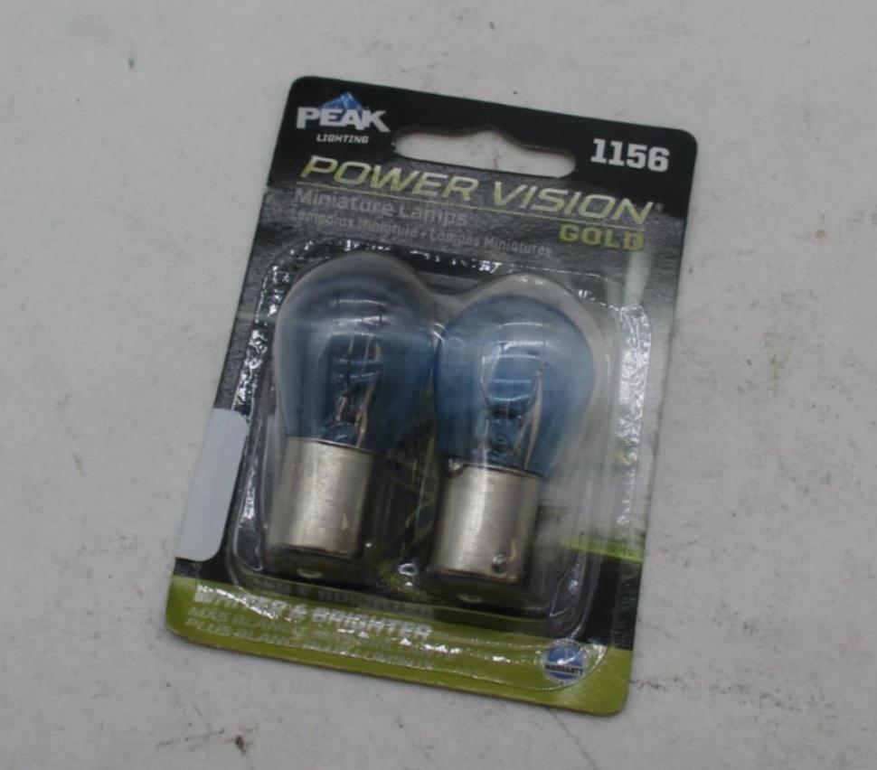 Peak Power Vision Gold 12V Light Bulbs 1156 Harley Davidson