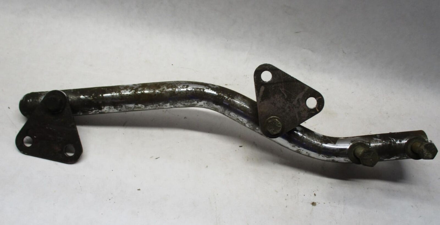 Chrome Harley Aftermarket CCL Exhaust Panhead Shovelhead Muffler Bracket hanger