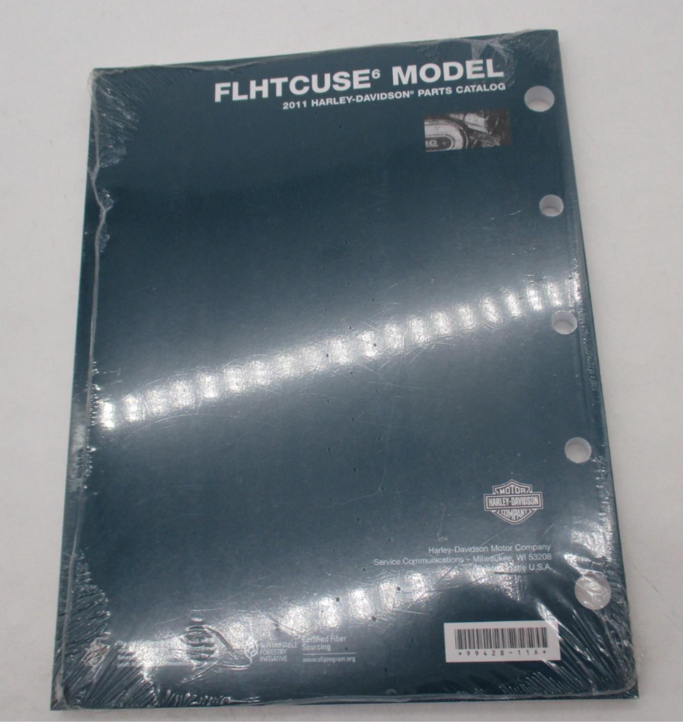 Harley Davidson Official Factory 2011 Touring FLHTCUSE6 Parts Catalog 99428-11A