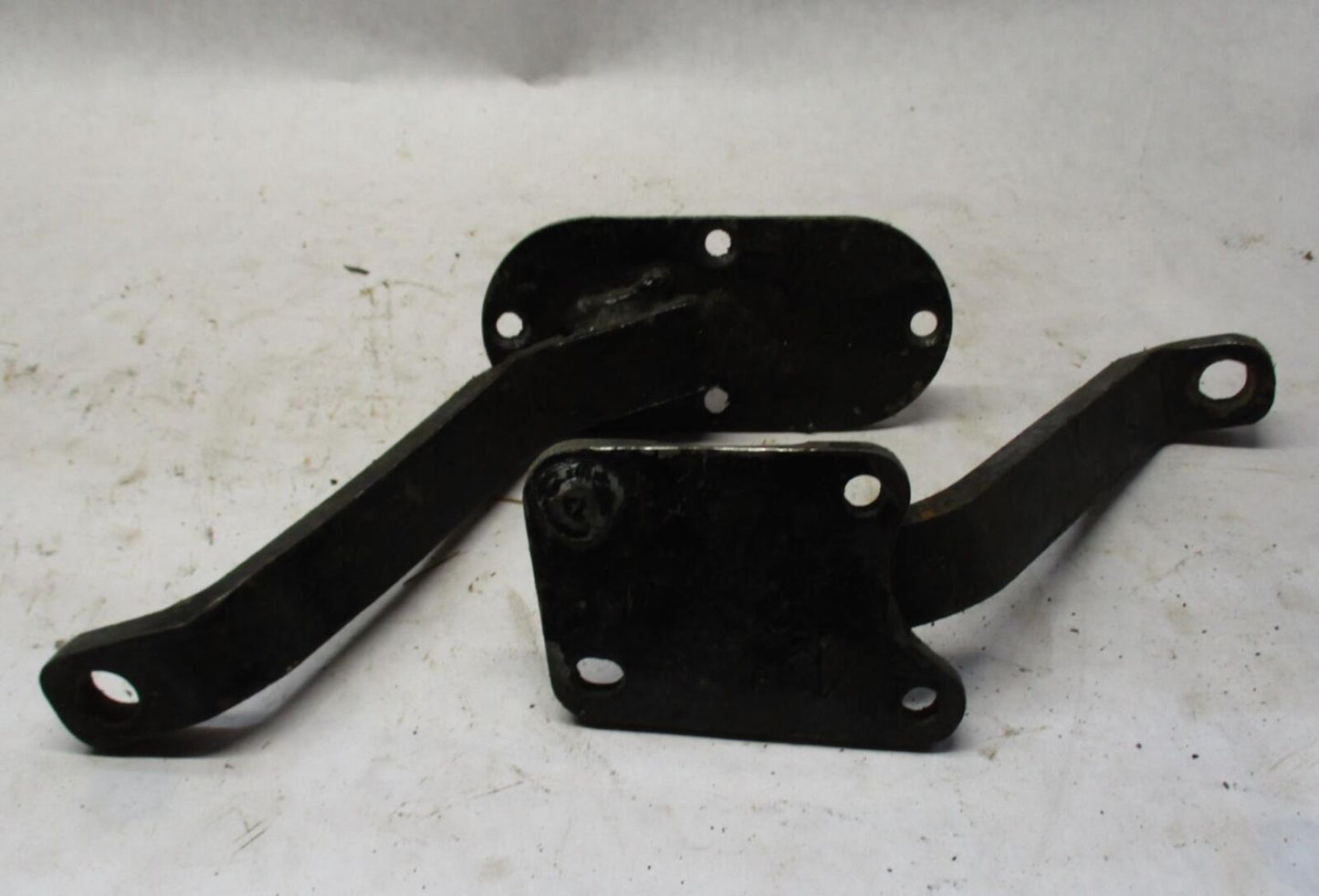 Set of Harley Davidson Panhead Shovelhead homeade Footpeg Brackets & Extensions