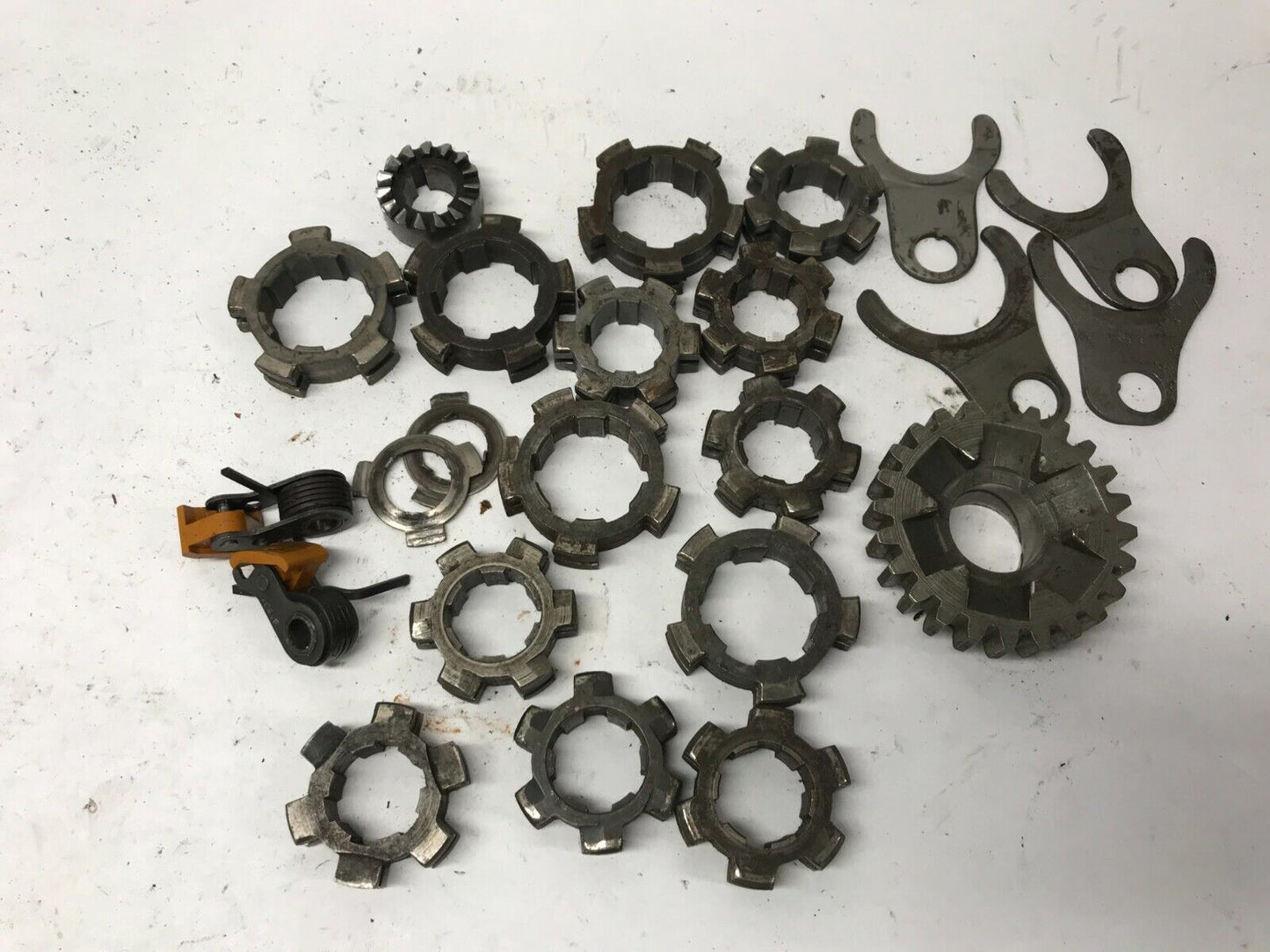 Huge lot OEM Transmission Gears Harley Clutch Gears FL FX FXR