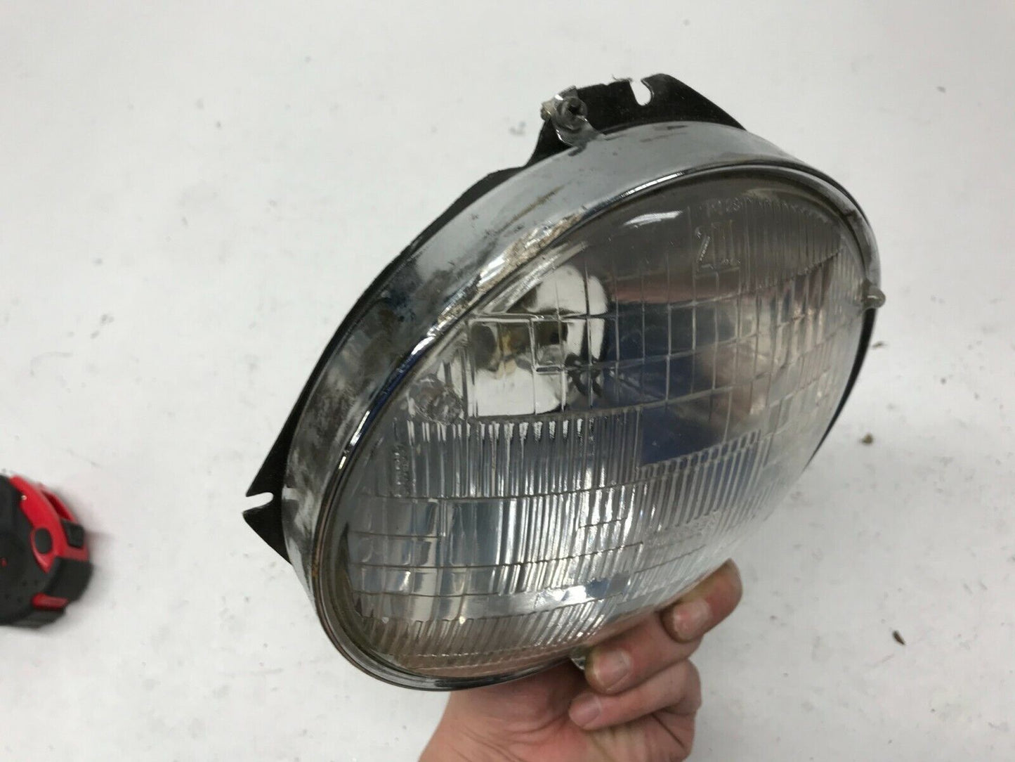 Harley Softail Dyna Sportster 5 3/4" Headlight Headlamp Housing Assembly