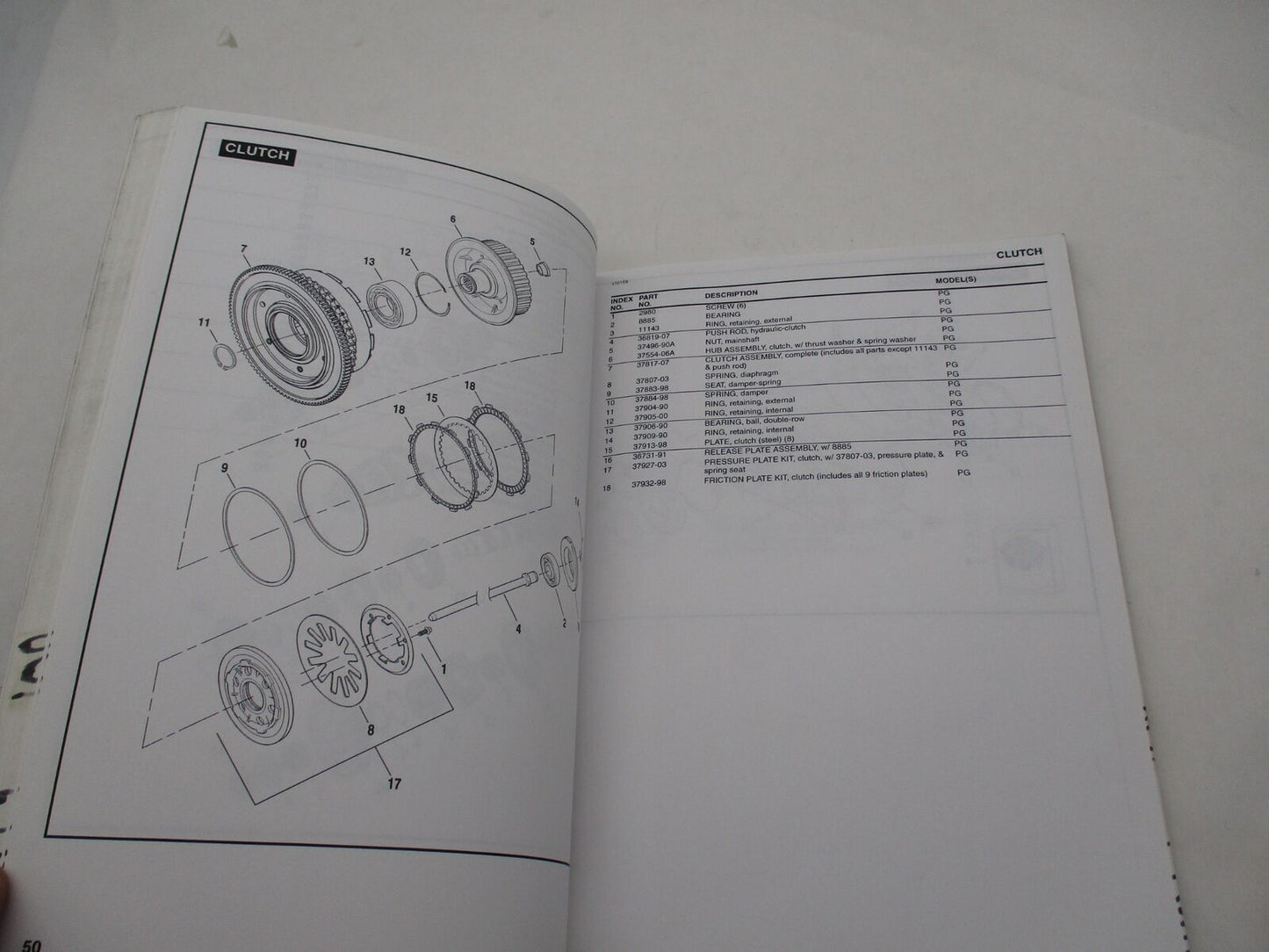 Harley Davidson Official Factory 2008 FLHRSE4 Parts Catalog 99433-08