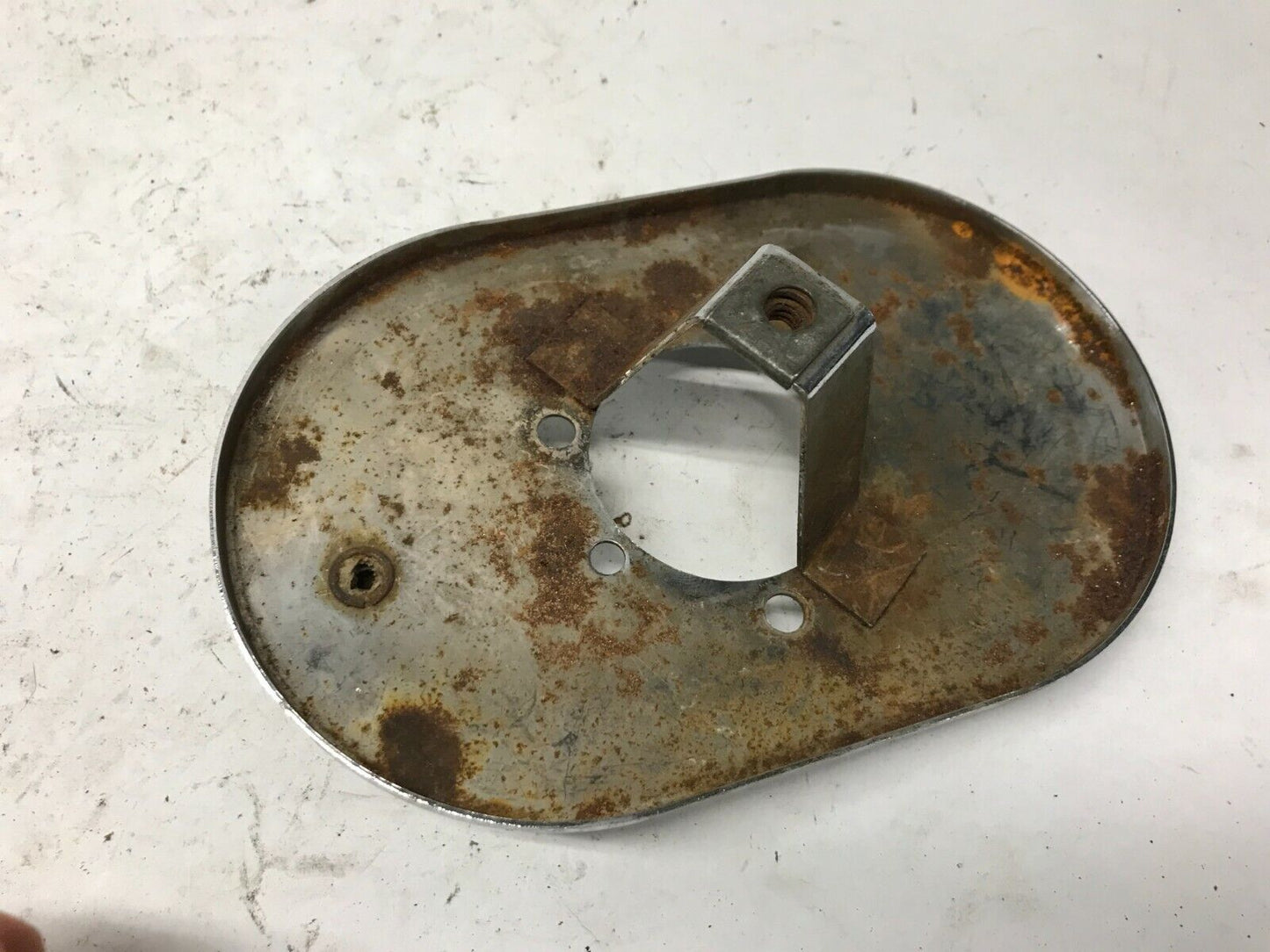 Harley Air Cleaner Backing Plate Bendix Ironhead Shovelhead Bobber Chopper