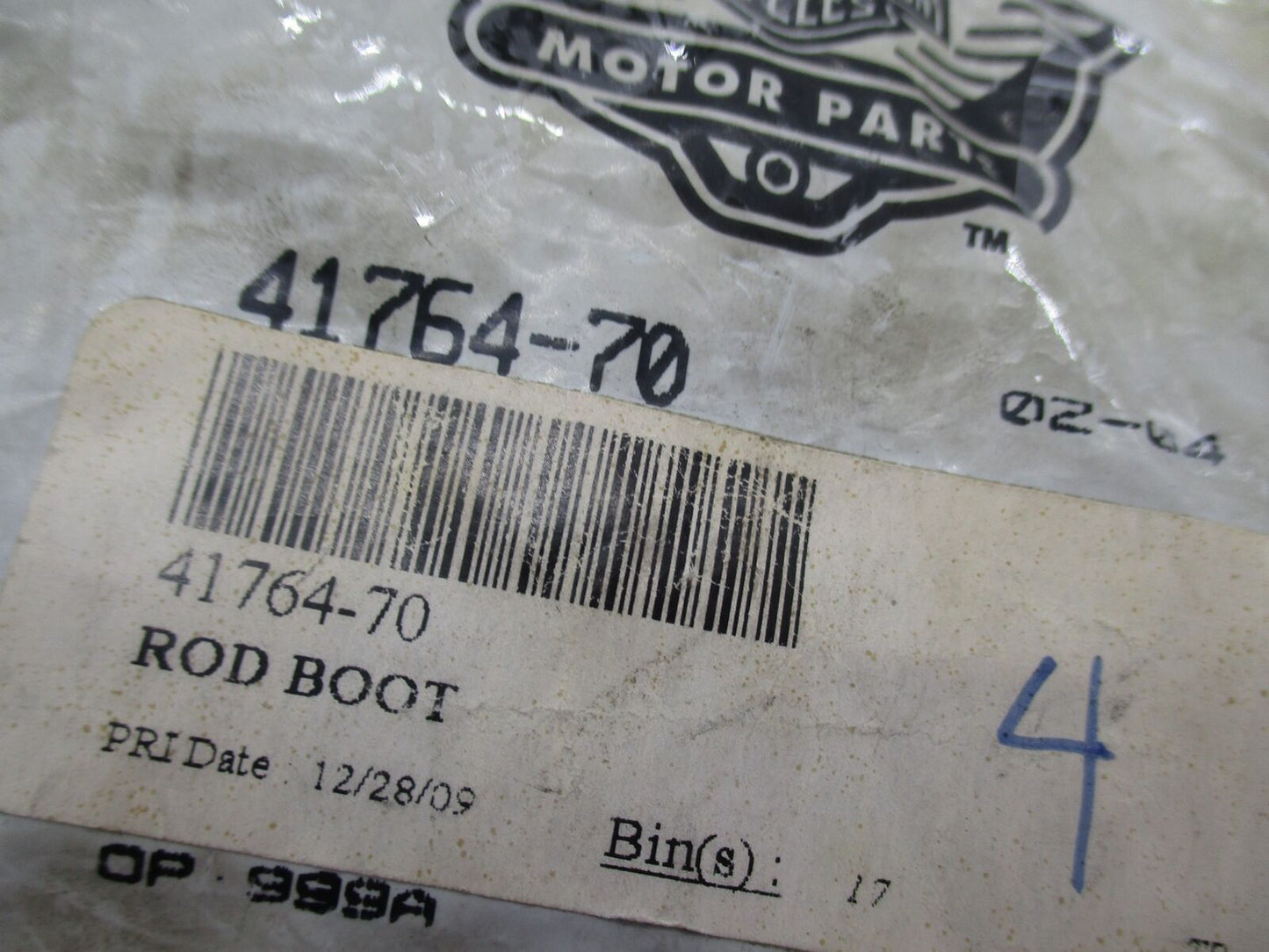 Lot of 10 Harley Davidson Genuine NOS Rear Master Cylinder Dust Boots 41764-70