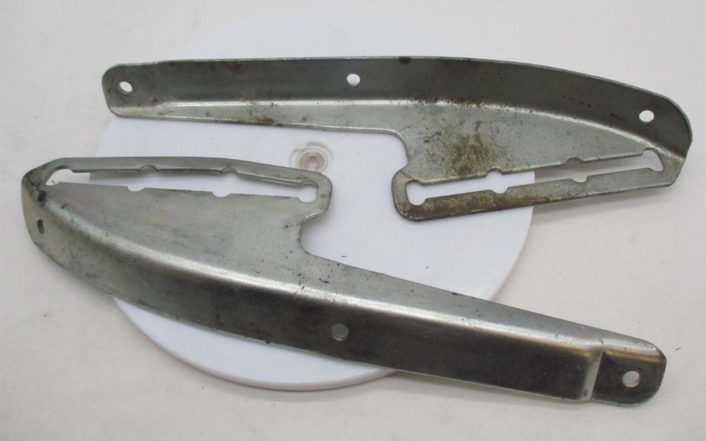 Pair of Harley Davidson Panhead Windshield Brackets