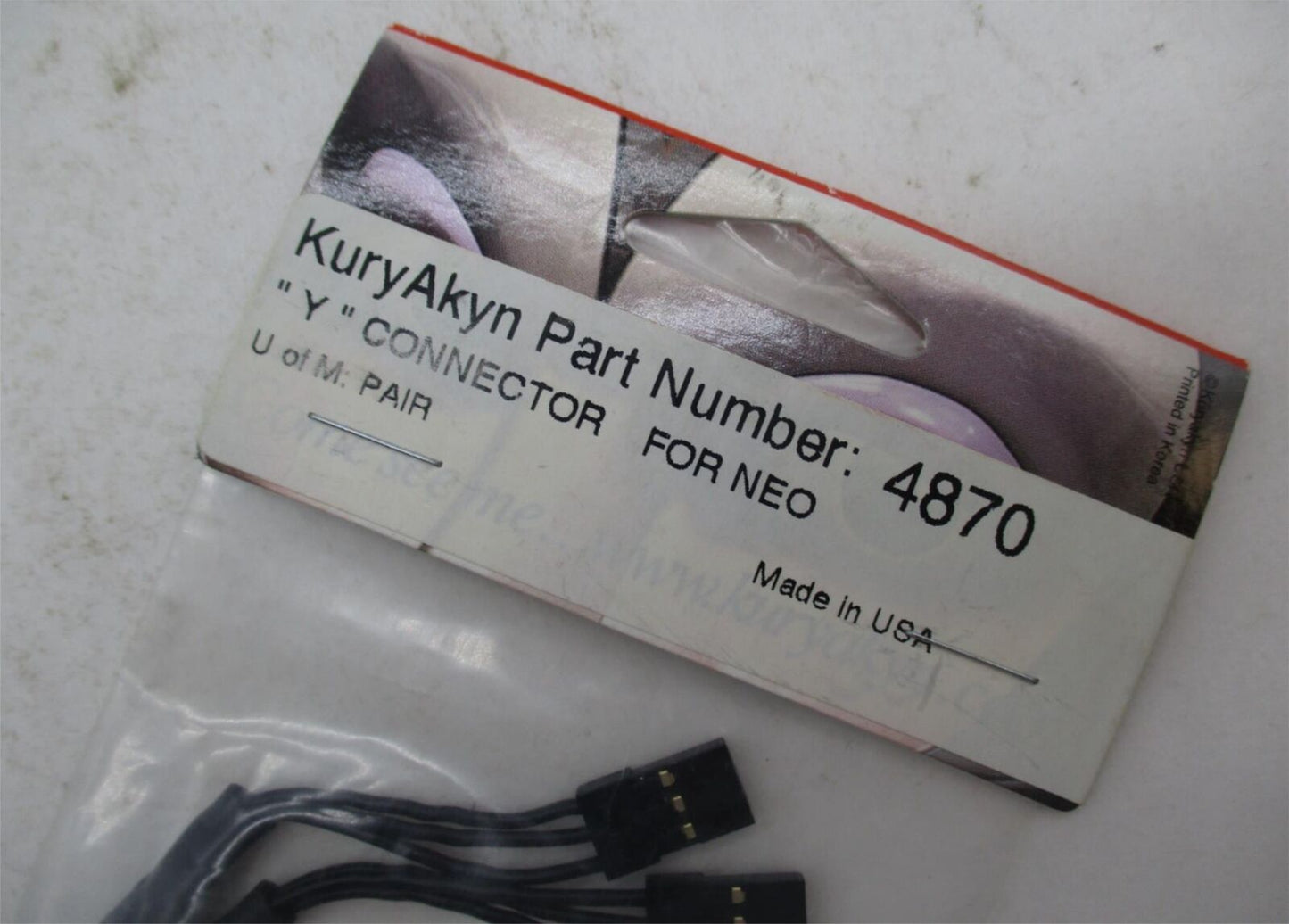 Harley Davidson Kuryakyn NOS Y Connector For Neo Neon 4870