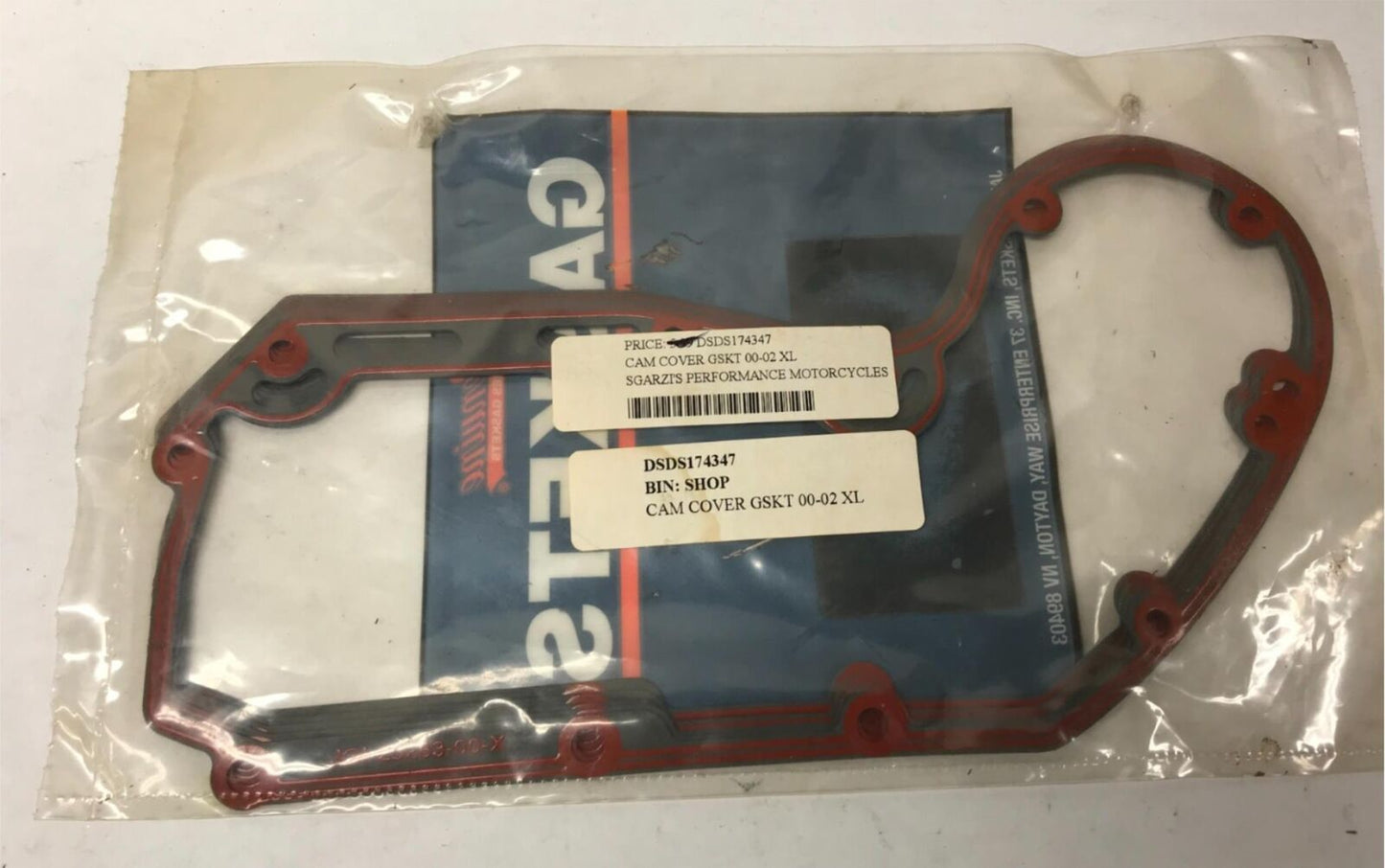 Harley JGI-25263-00-X Lot of (5) Cam Gear Cover Gasket