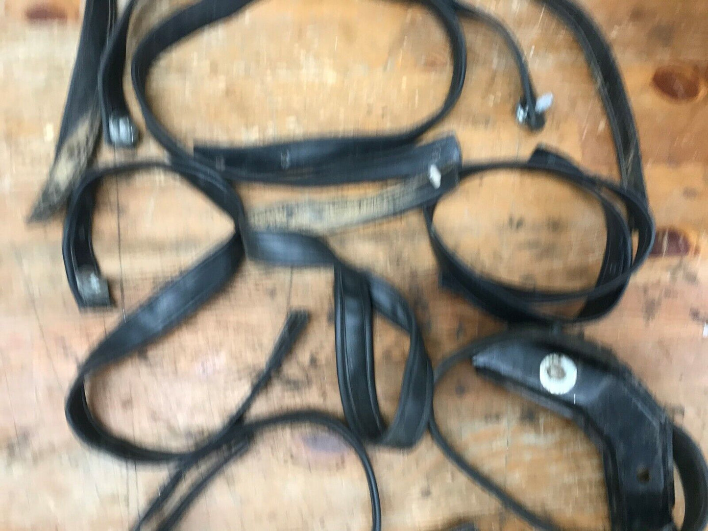 Mixed Lot (8) Harley Davidson Mixed Lot of grab Seat Passenger Straps black