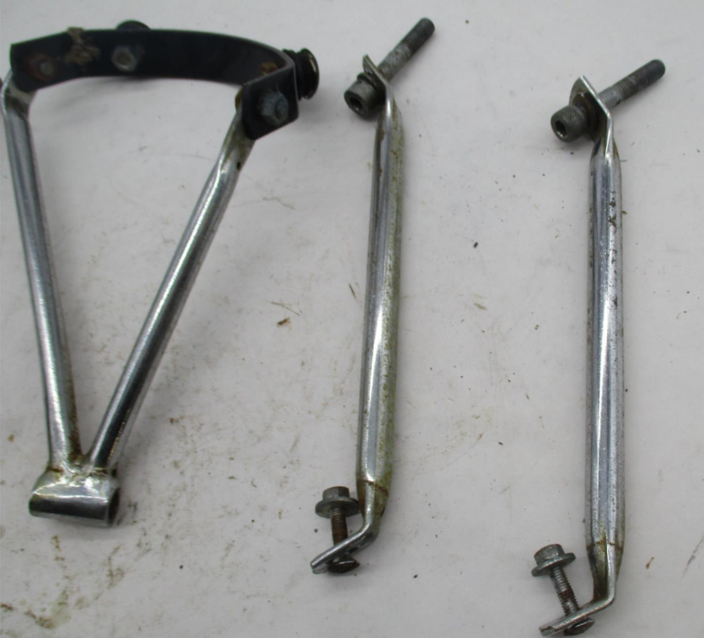 Vintage Motorcycle Front Fender Mounting Braces Stays Unknown Make / Model?