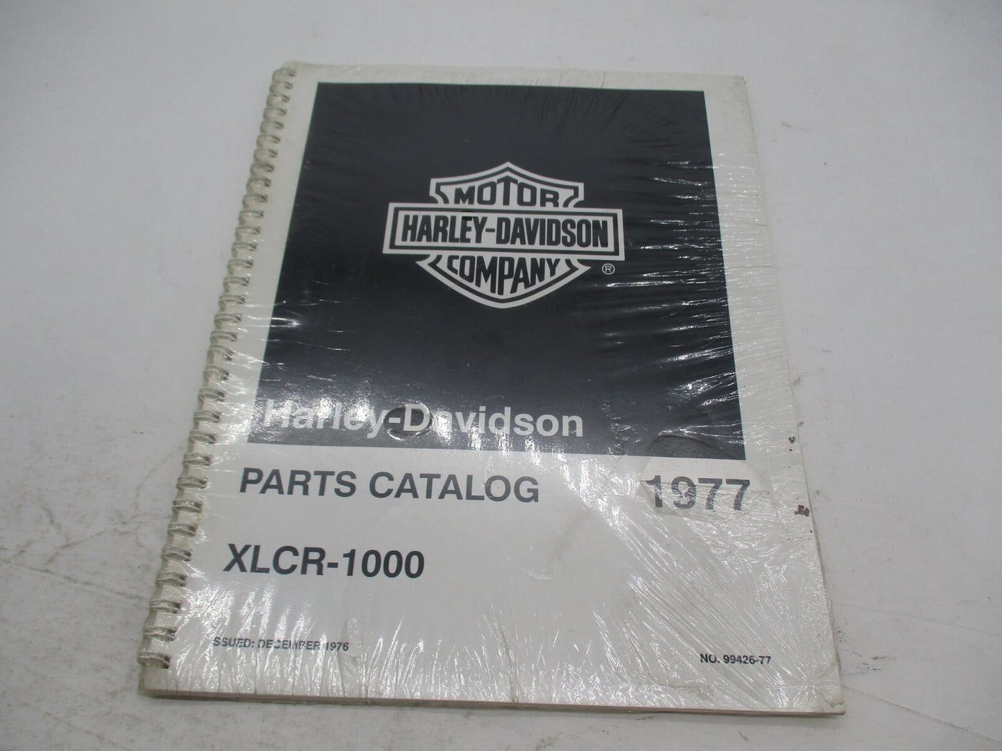 Harley Davidson Genuine NOS Official 1977 XLCR-1000 Parts Catalog 99426-77