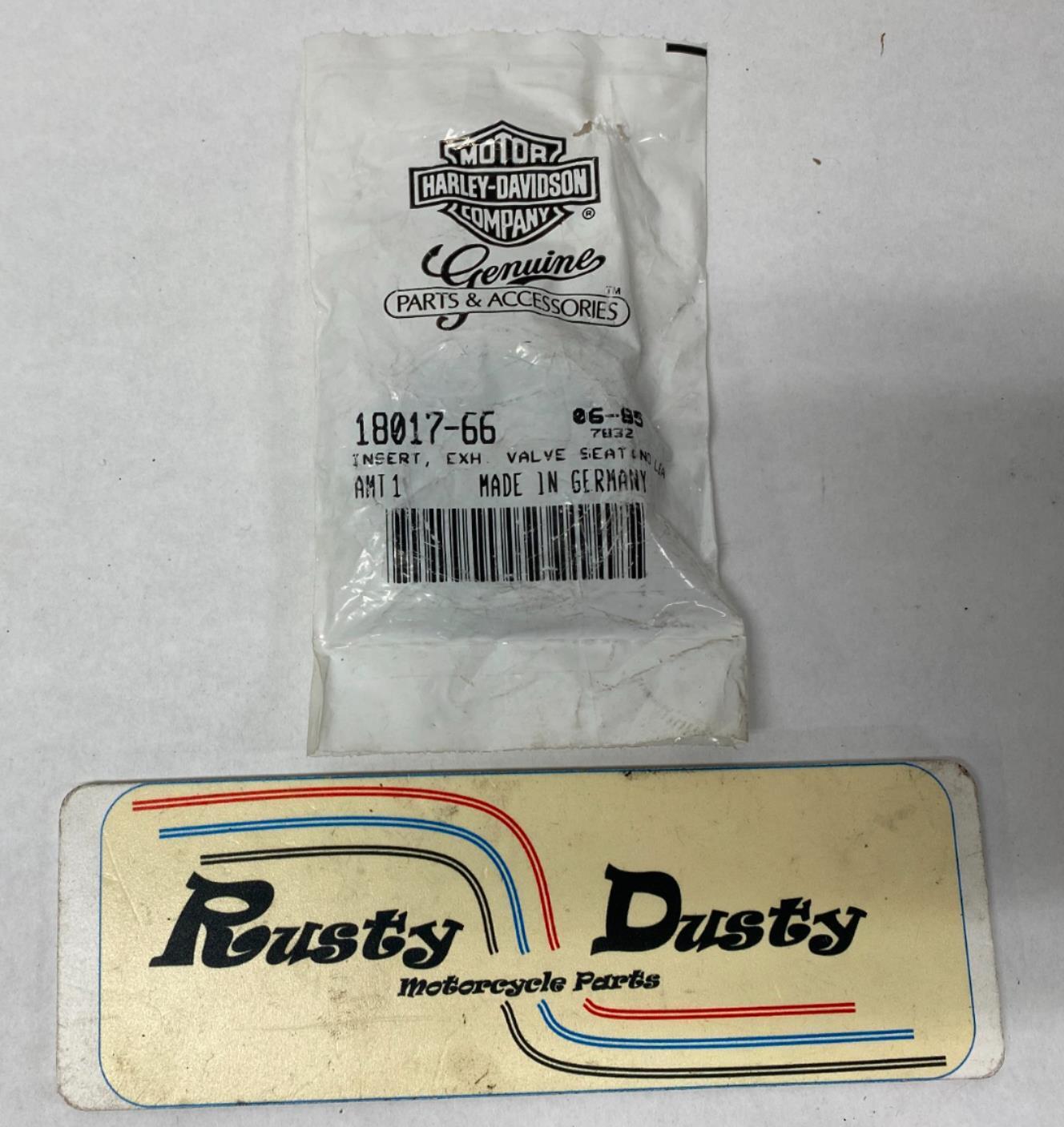 Harley Davidson Genuine Exhaust Valve Insert 18017-66