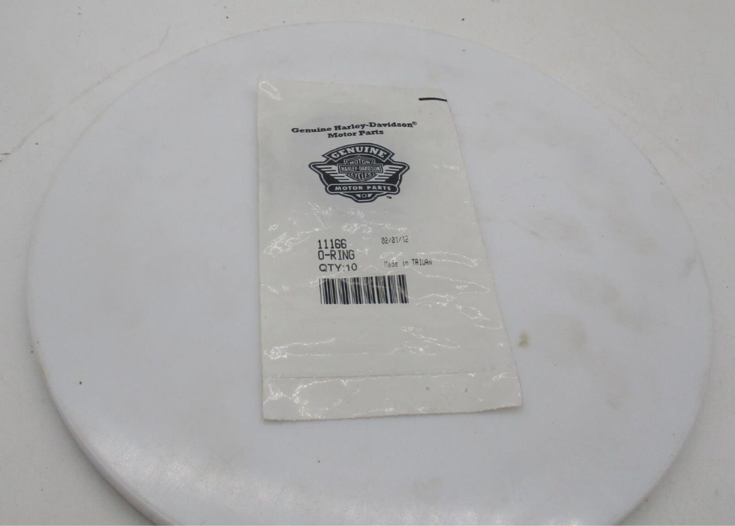 Pack of 10 Harley-Davidson Genuine NOS 4-Speed Main Drive Gear O-Rings 11166