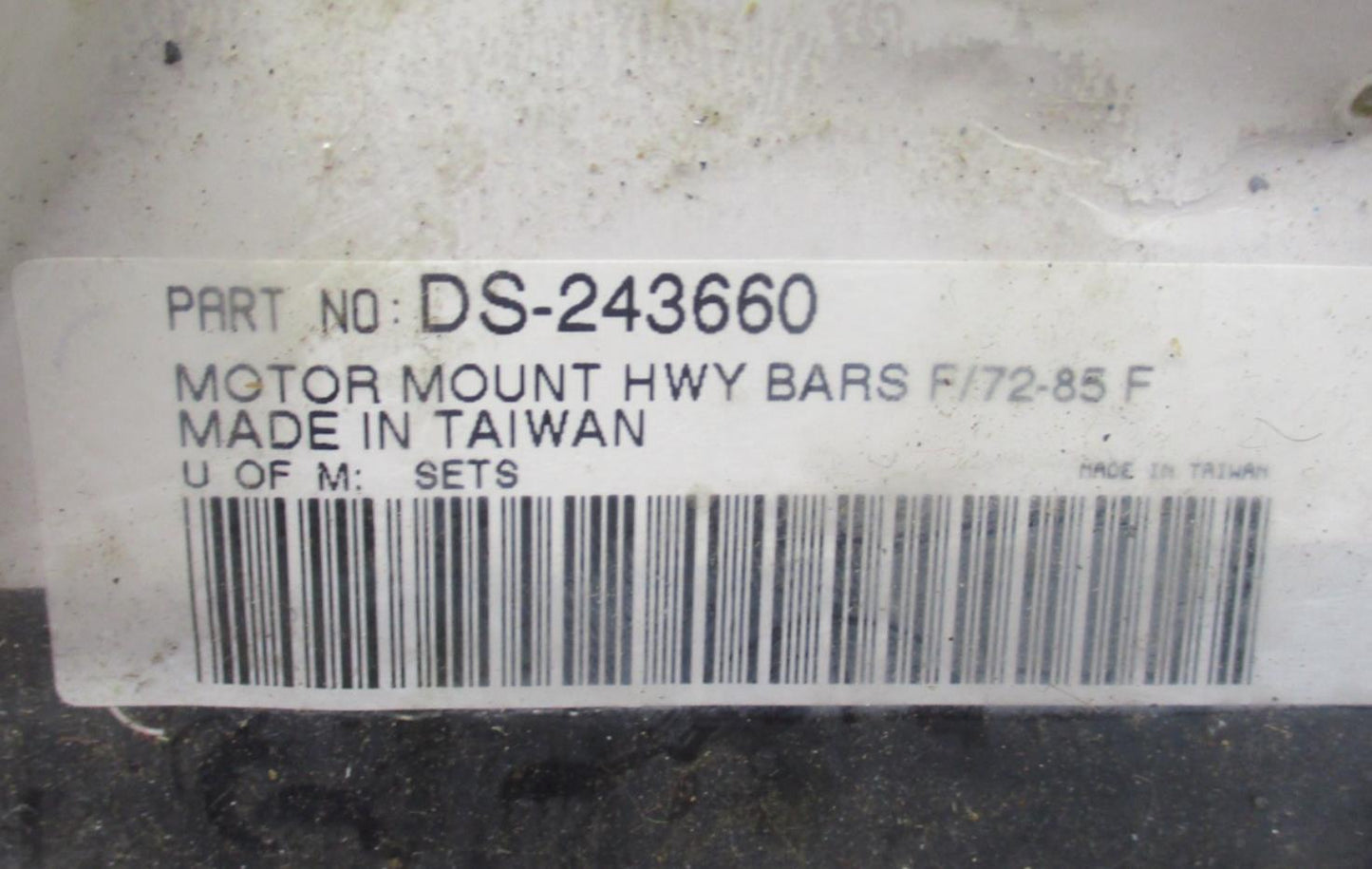 Drag Specialties Motor Mount Highway Bars DS-243660