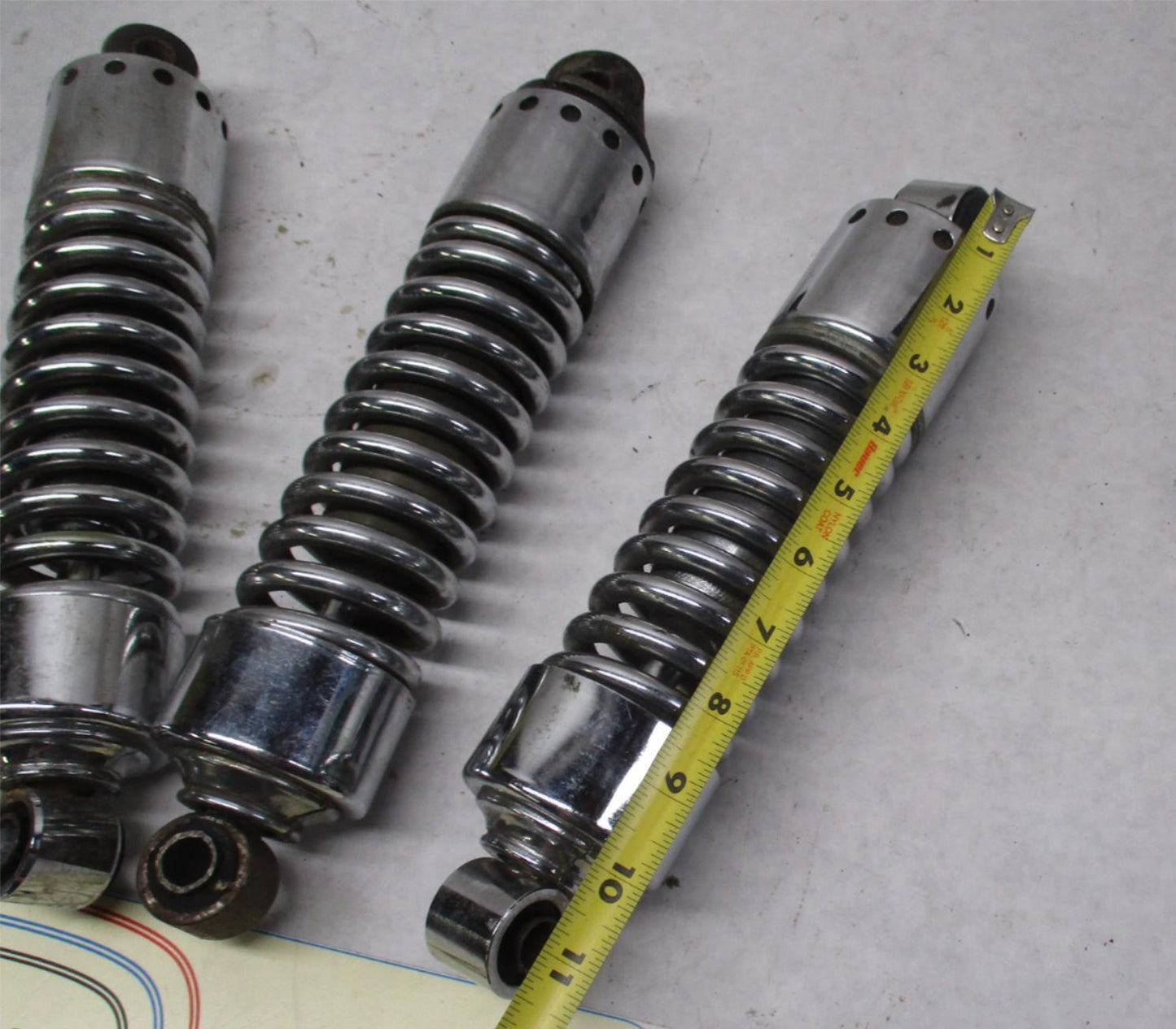Mixed Lot of (3) Harley Davidson Genuine Rear Shocks Sportster Dyna Suspension