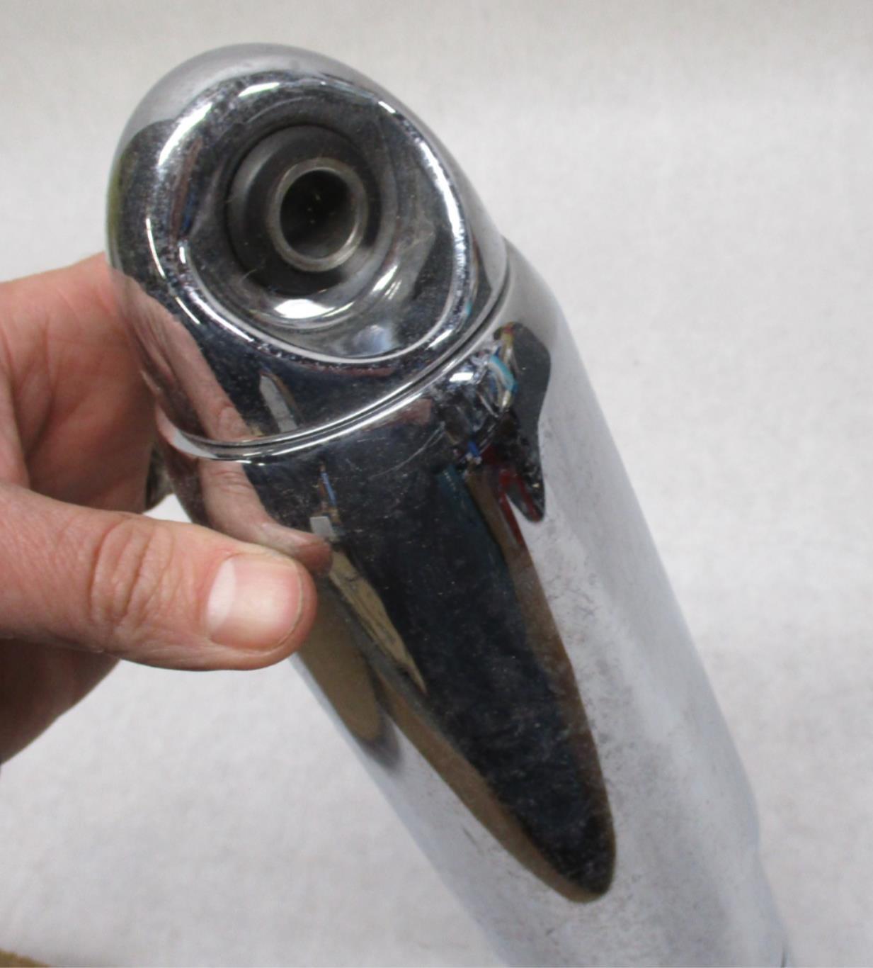 Harley Davidson Genuine Dyna Chrome Covered Adjustable Rear Shock 54619-08